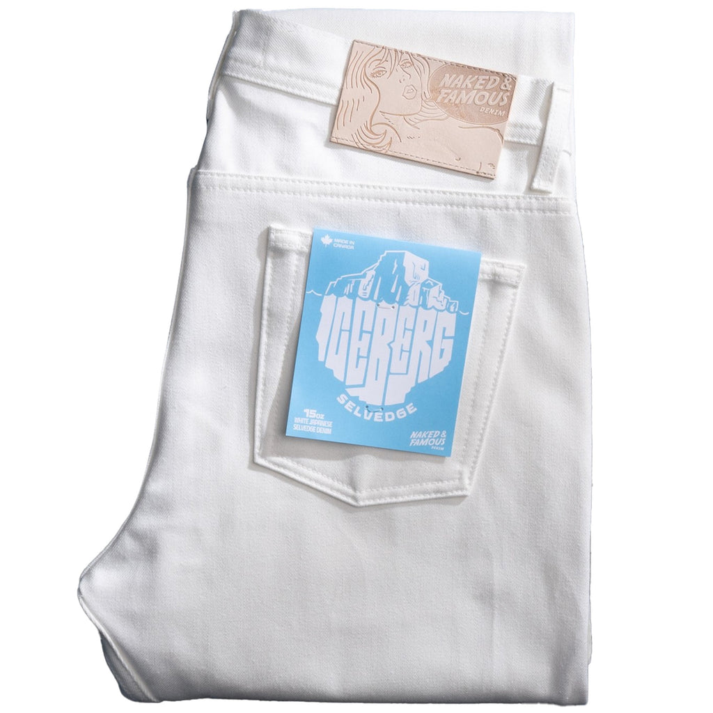 True Guy The Iceberg Selvedge - White
