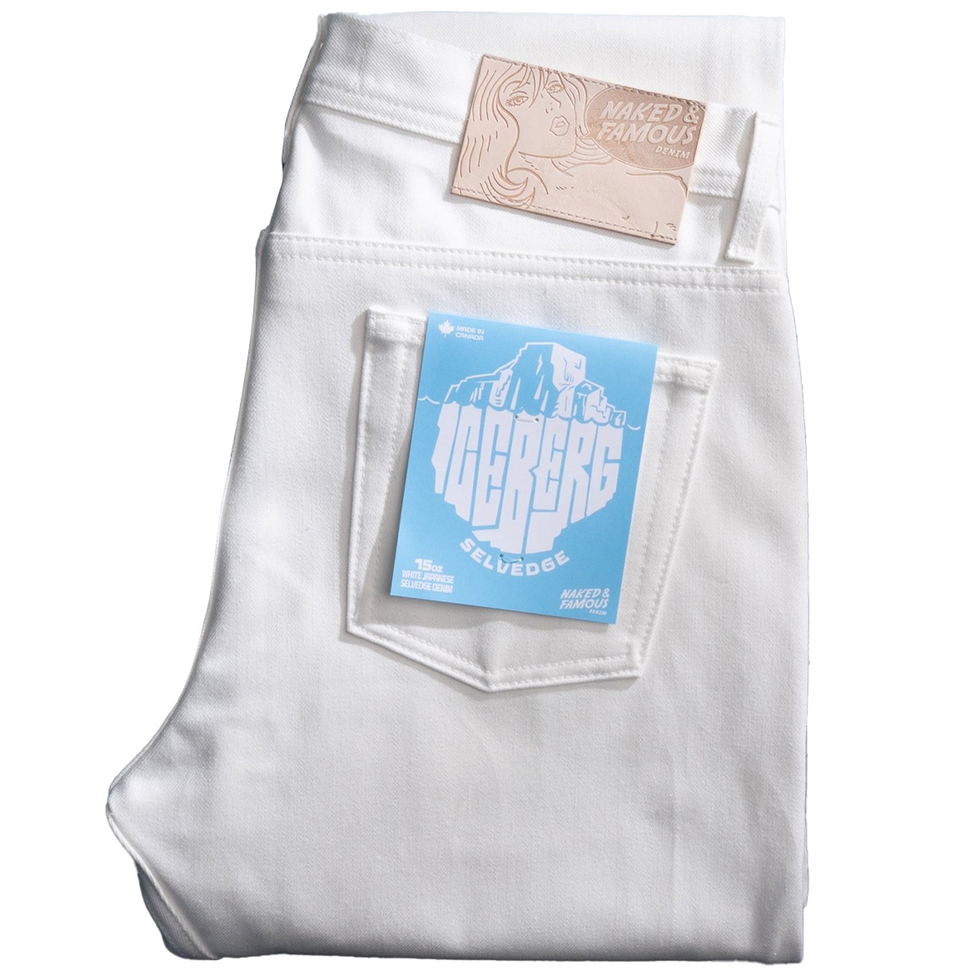 True Guy The Iceberg Selvedge - White