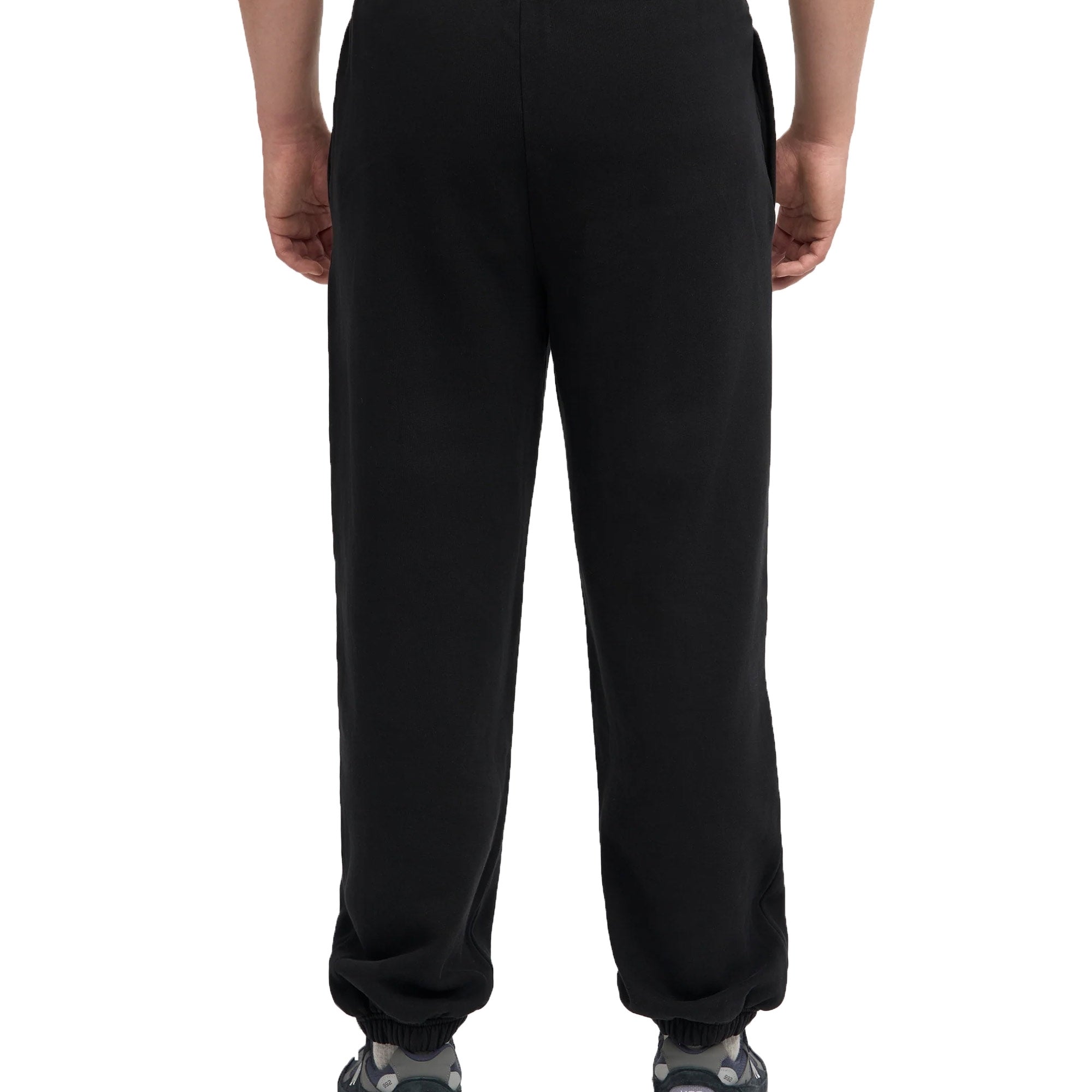 Organic Relaxed Sweatpants - Dark Black