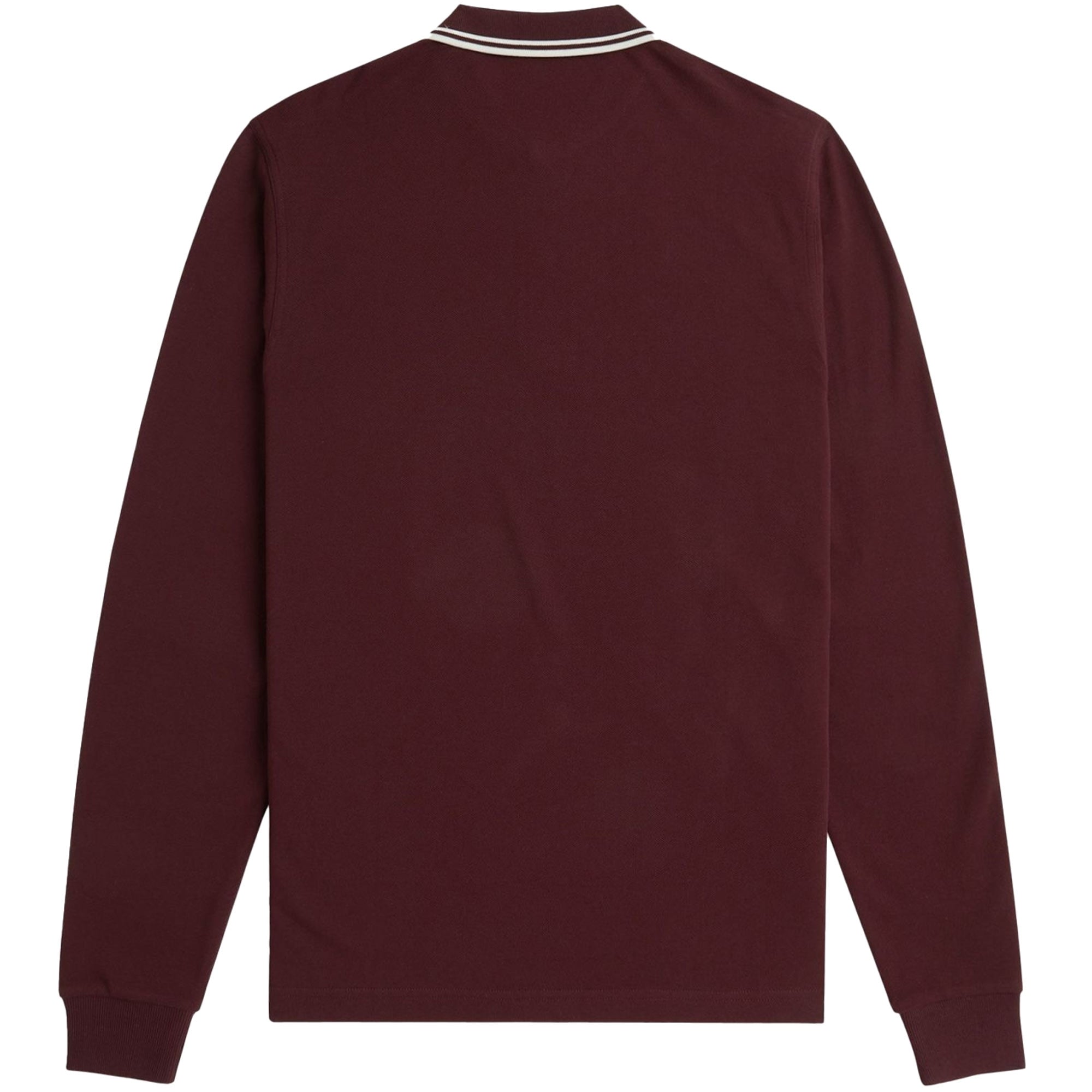 M3636 Twin Tipped Long Sleeve Polo Shirt - Oxblood