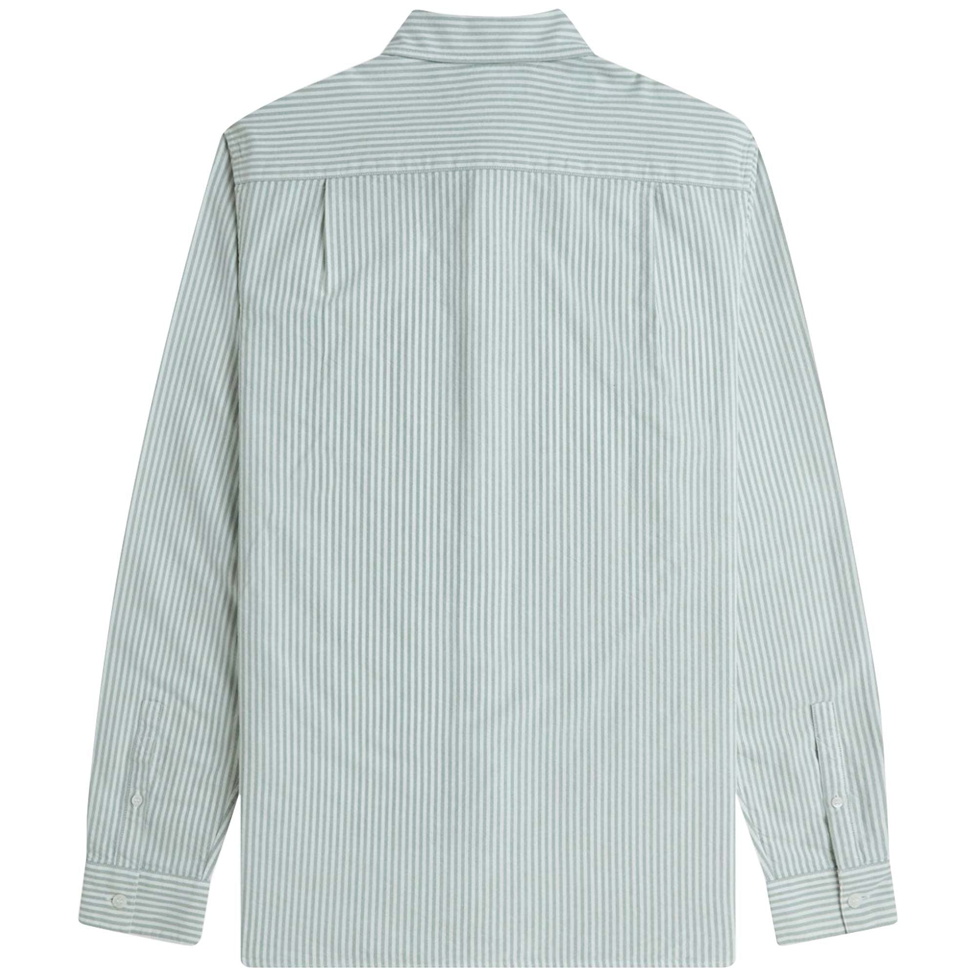 M1736 Oxford Stripe Shirt - Bayleaf