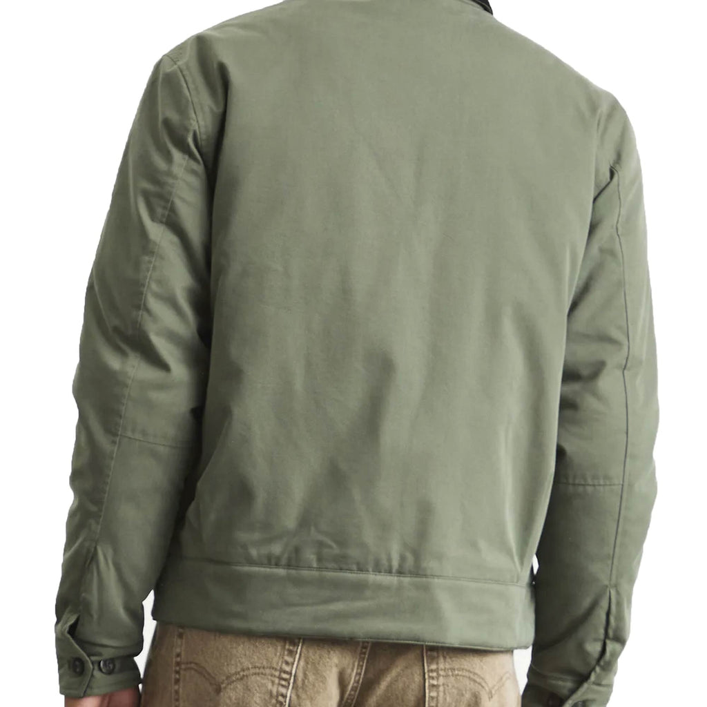 Fred Perry J8535 Cotton Caban Jacket - Green