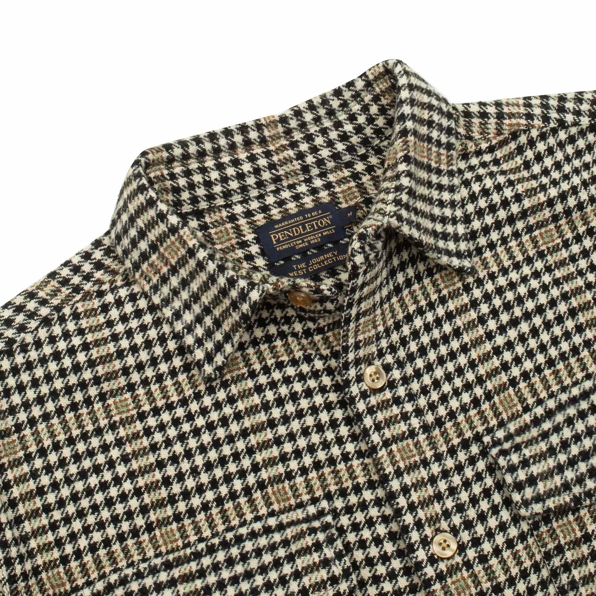 Pendleton Woolen Mills Big Pocket Check Shirt -PNM250-WHC
