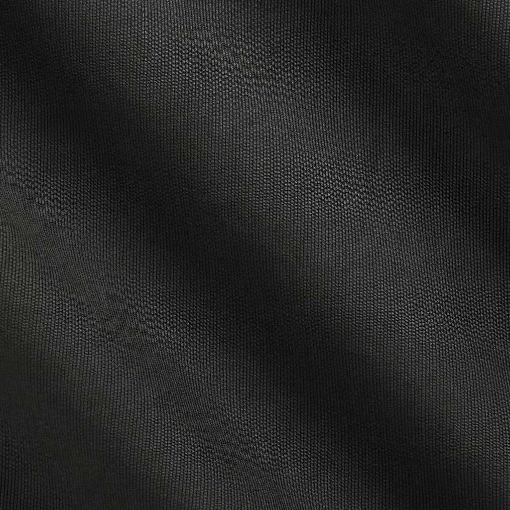 Corduroy-Collar Cotton Deck Jacket - Black