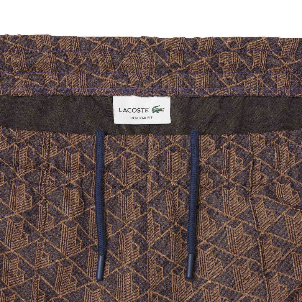 Lacoste Paris Monogram Sweatpants - Brown