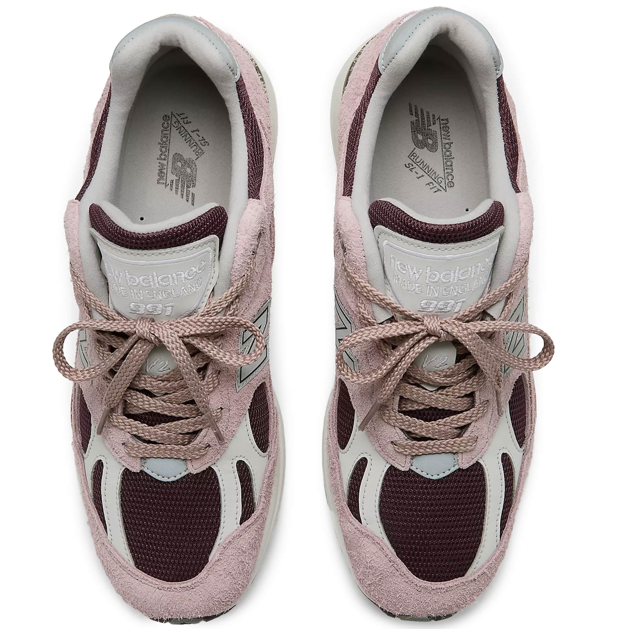 New Balance Made In UK 991v2 - Pink U991PR2-PNK – Stuarts London