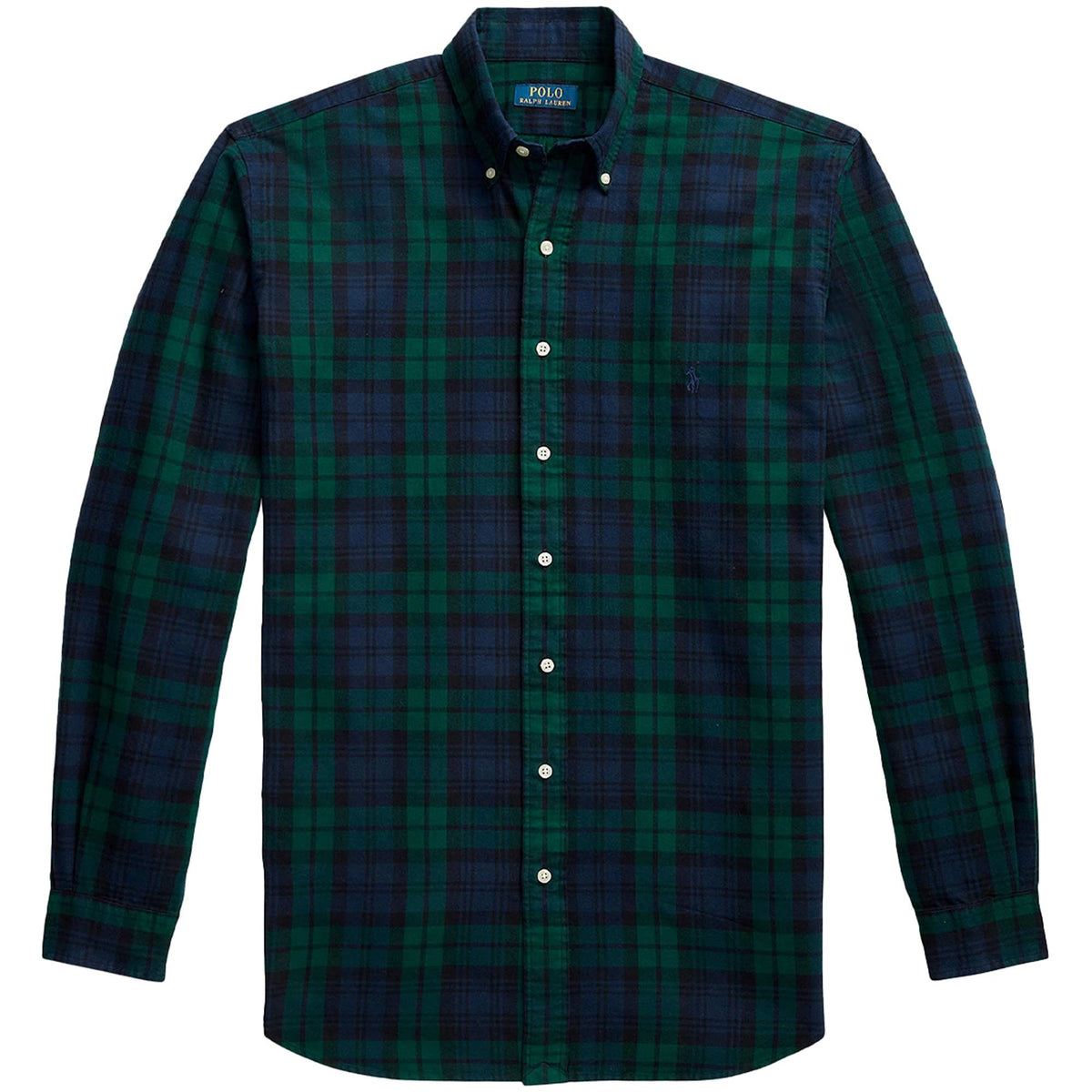 Polo Ralph Lauren Oxford Shirt Custom Fit - Blackwatch – Stuarts 