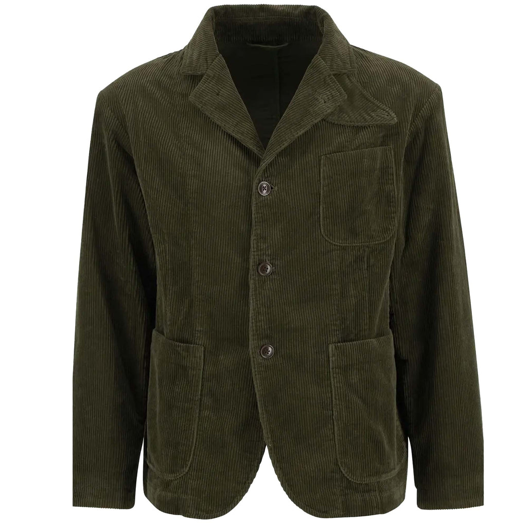 Barbour Elmbank Oversized Cord Blazer - Olive