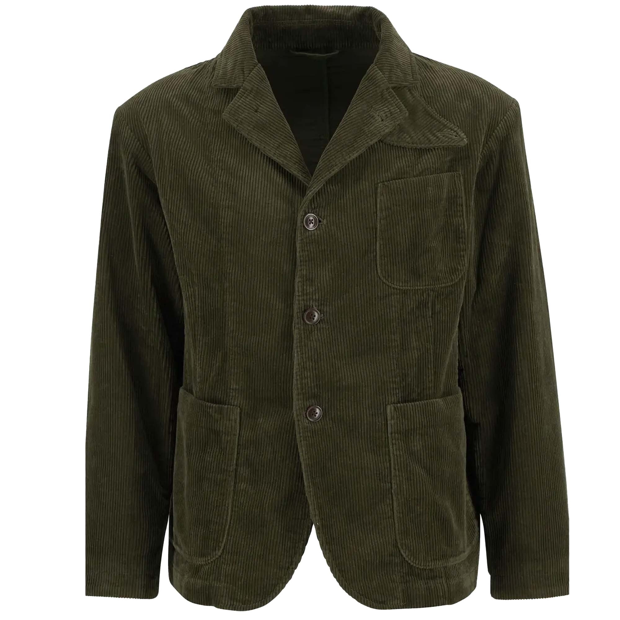 Barbour Elmbank Oversized Cord Blazer - Olive