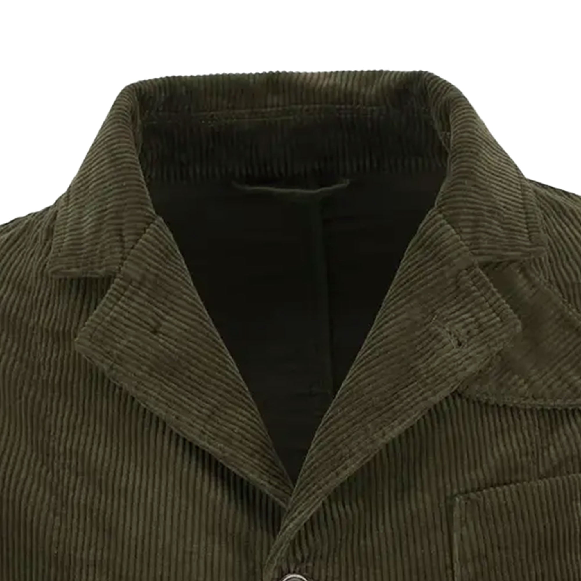 Barbour Elmbank Oversized Cord Blazer - Olive