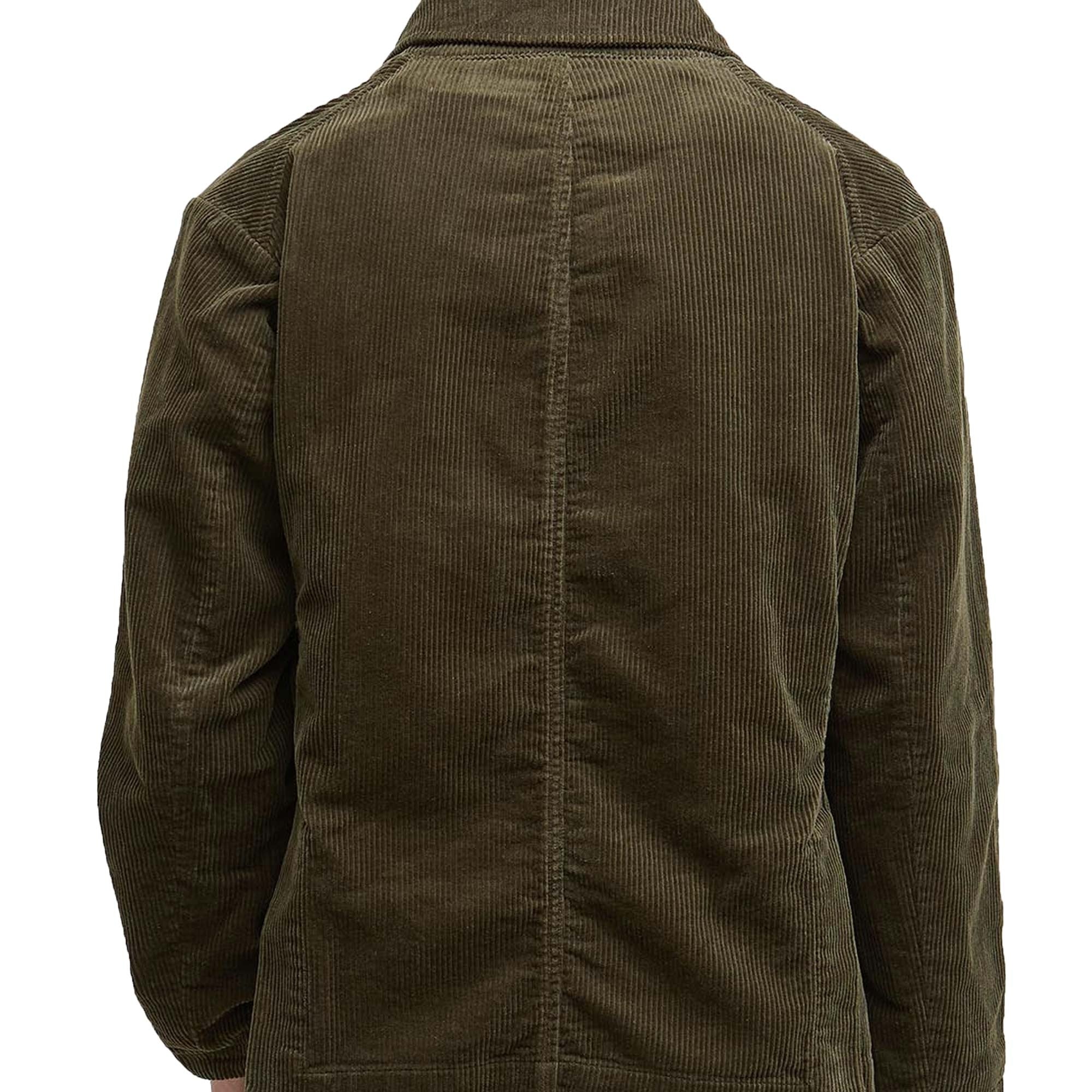 Barbour Elmbank Oversized Cord Blazer - Olive