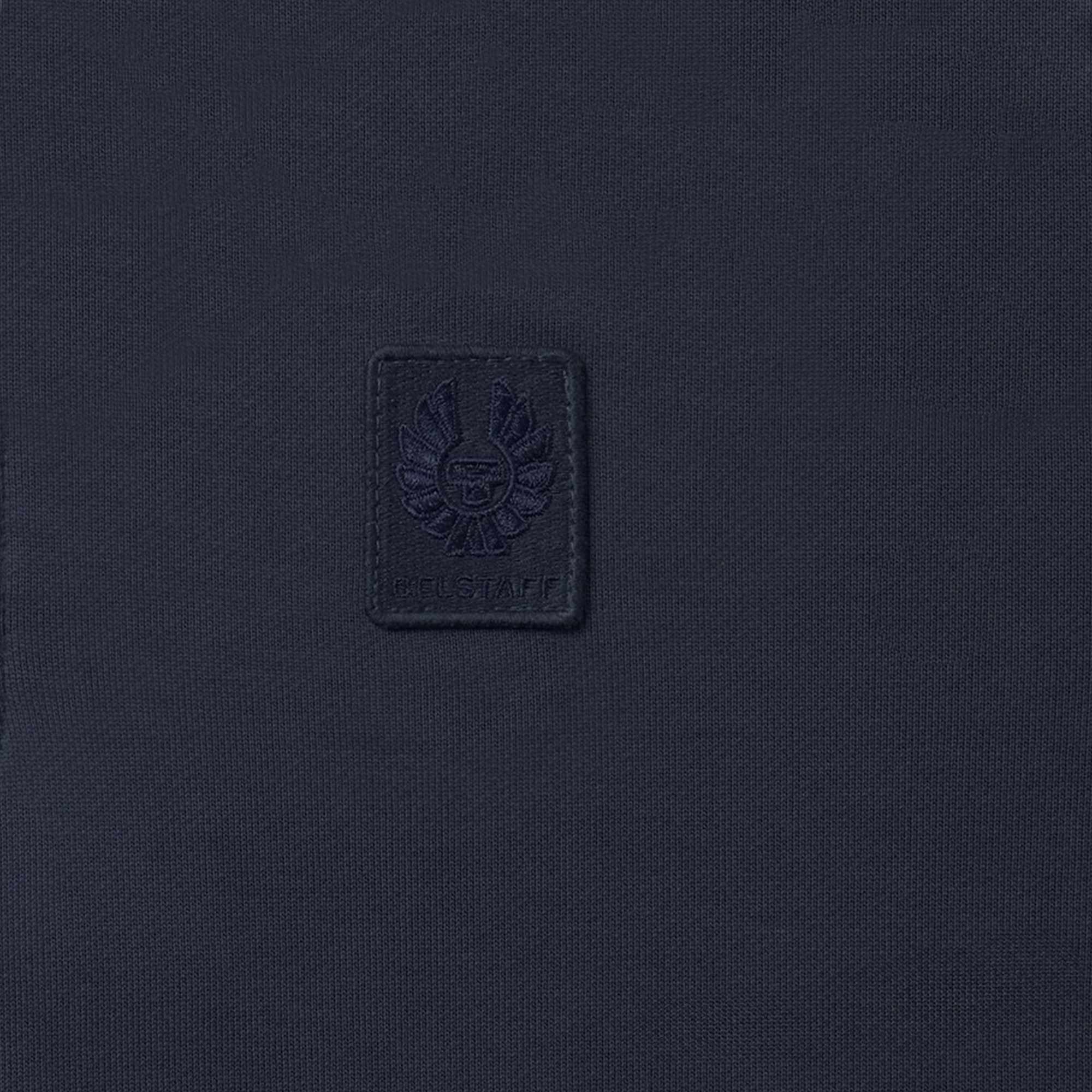 Belstaff Curator Collared Sweatshirt - Dark Ink