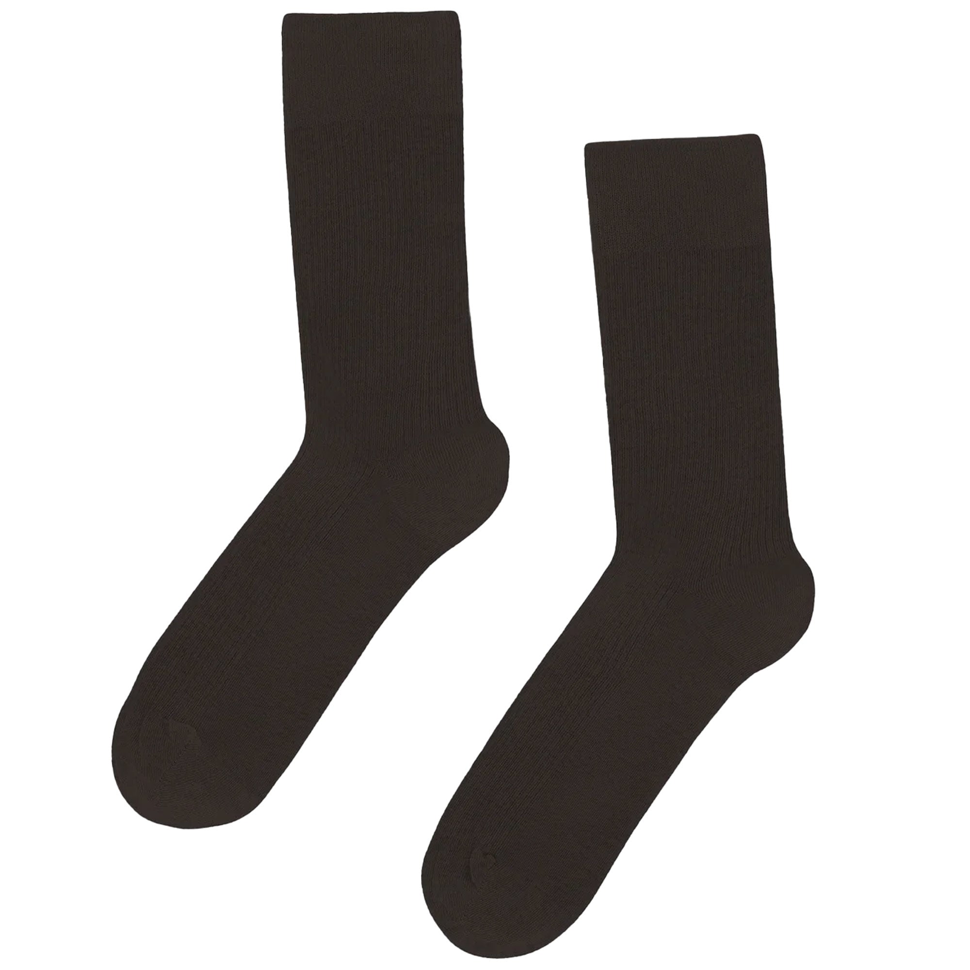 Classic Organic Sock - Coffee Brown