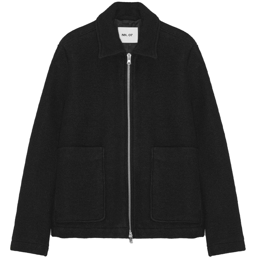 Gael Wool Jacket - Black