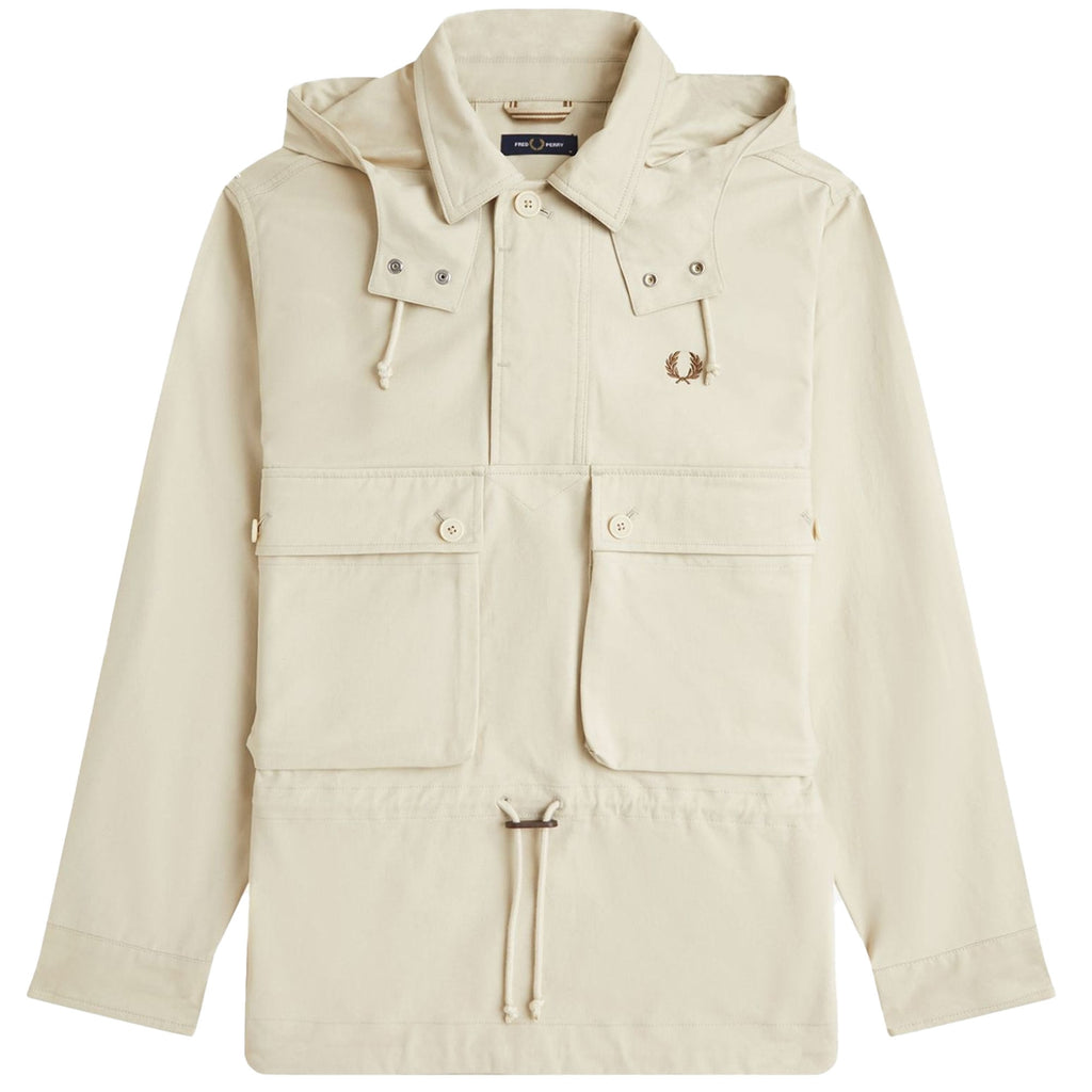 Fred Perry Coaches Smock Jacket - Oatmeal