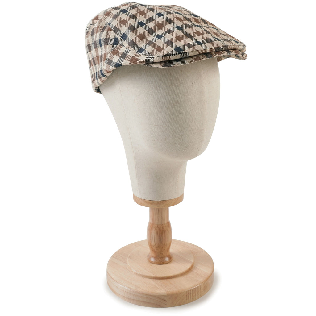 Aquascutum Iconic Flat Cap - Club Check
