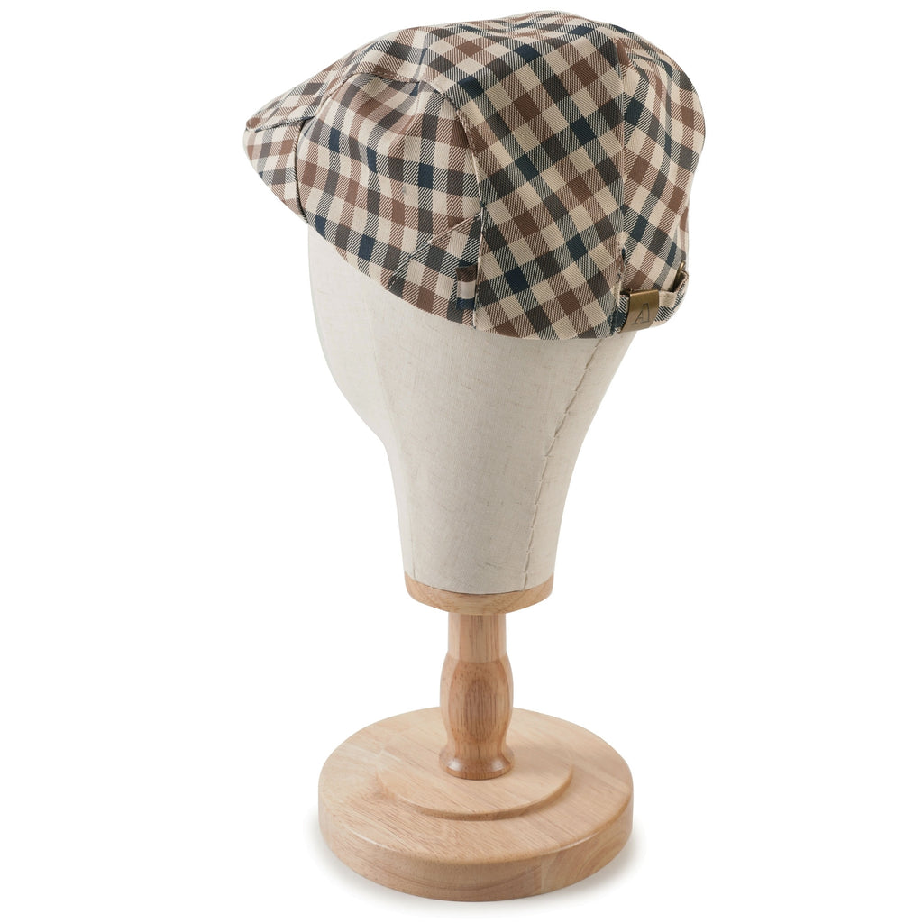 Aquascutum Iconic Flat Cap - Club Check