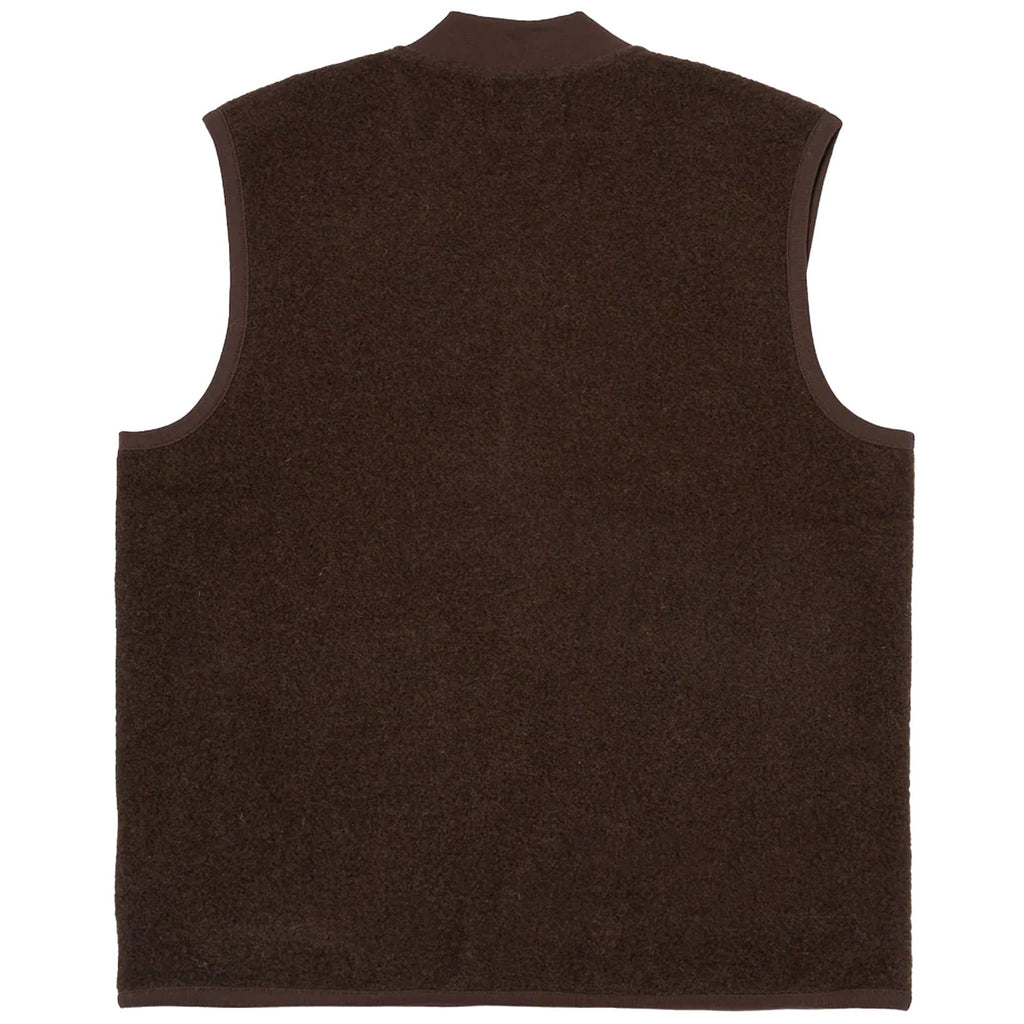 Universal Works Zip Waistcoat - Brown