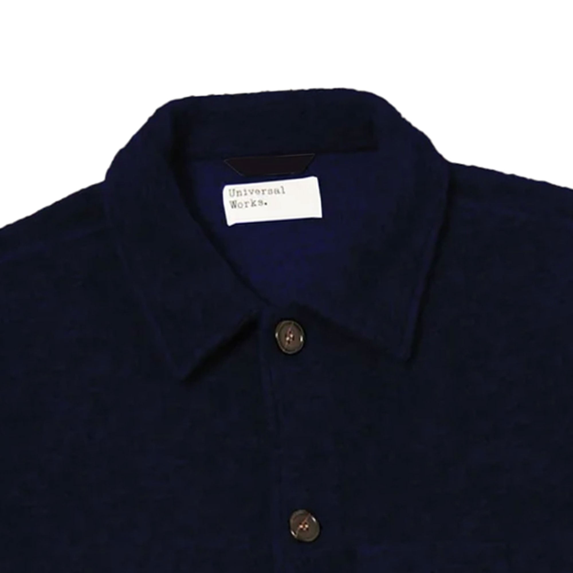 Wool Fleece Uniform Jacket - Navy