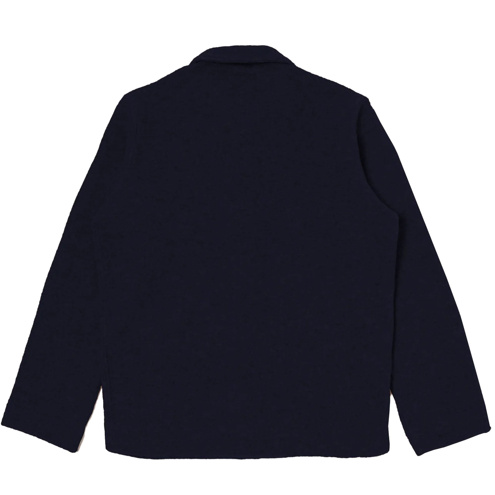 Wool Fleece Uniform Jacket - Navy