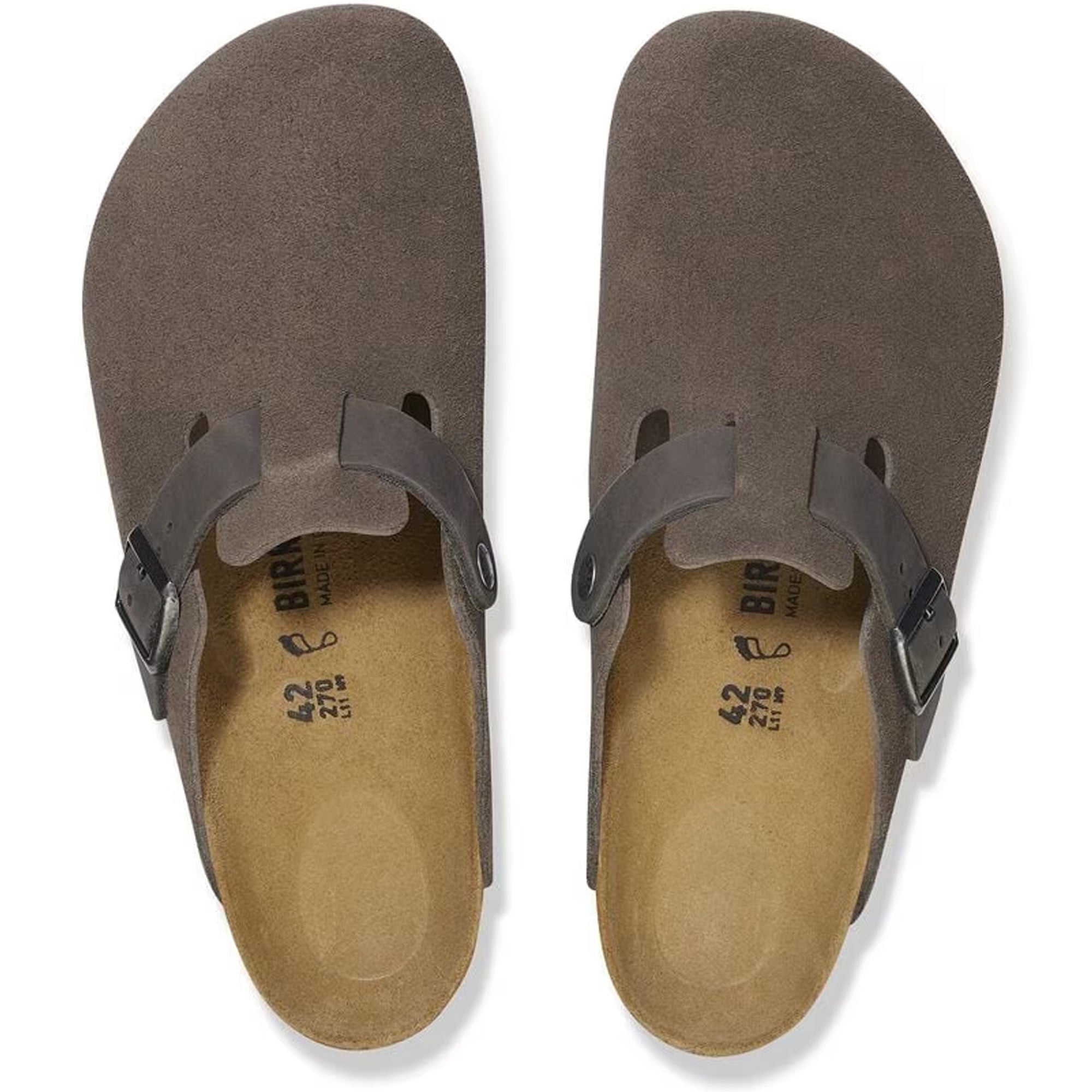 Birkenstock Boston BS - Concrete Gray 1029210-CGY – Stuarts London