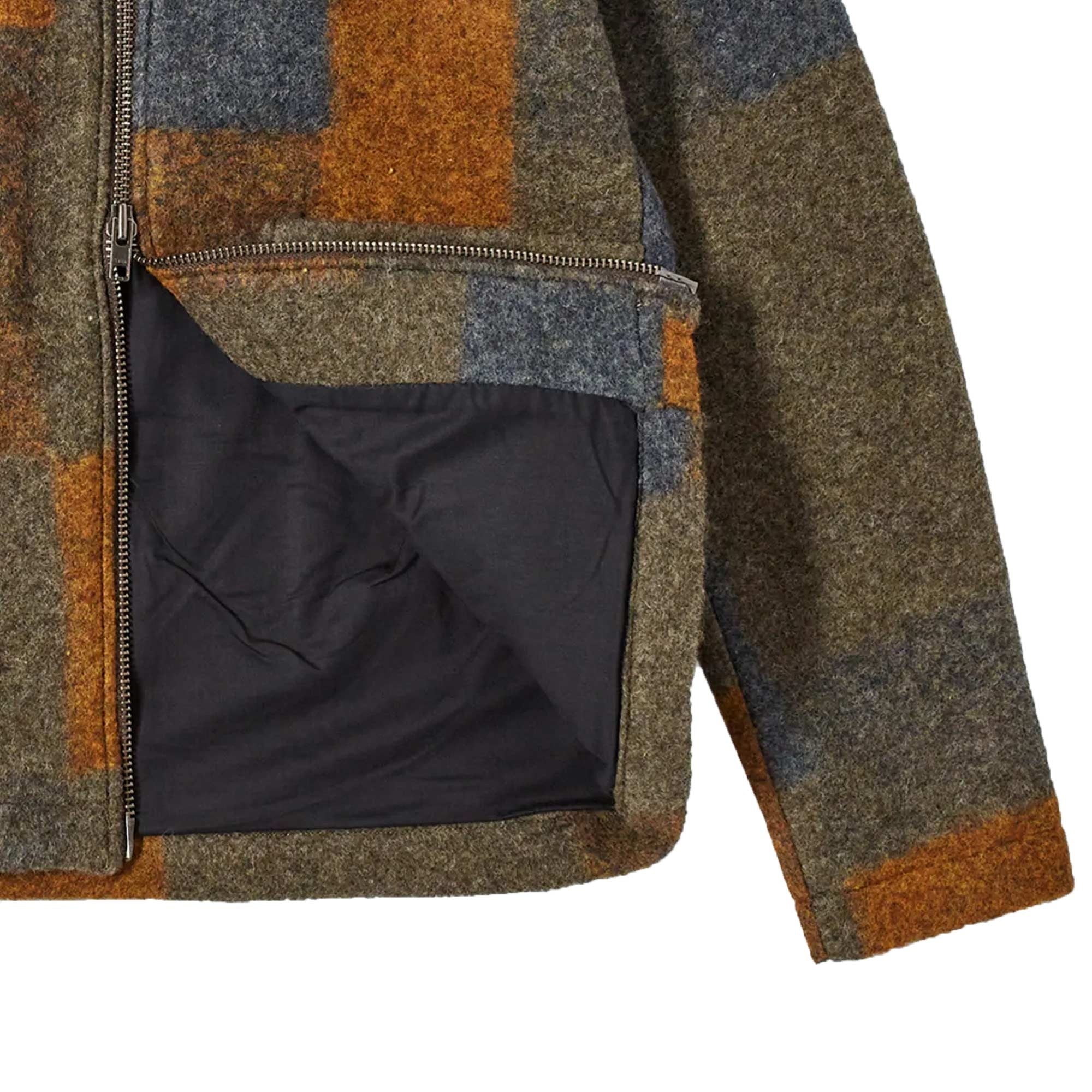 Gael Wool Jacket - Brown Check 'The Bear'