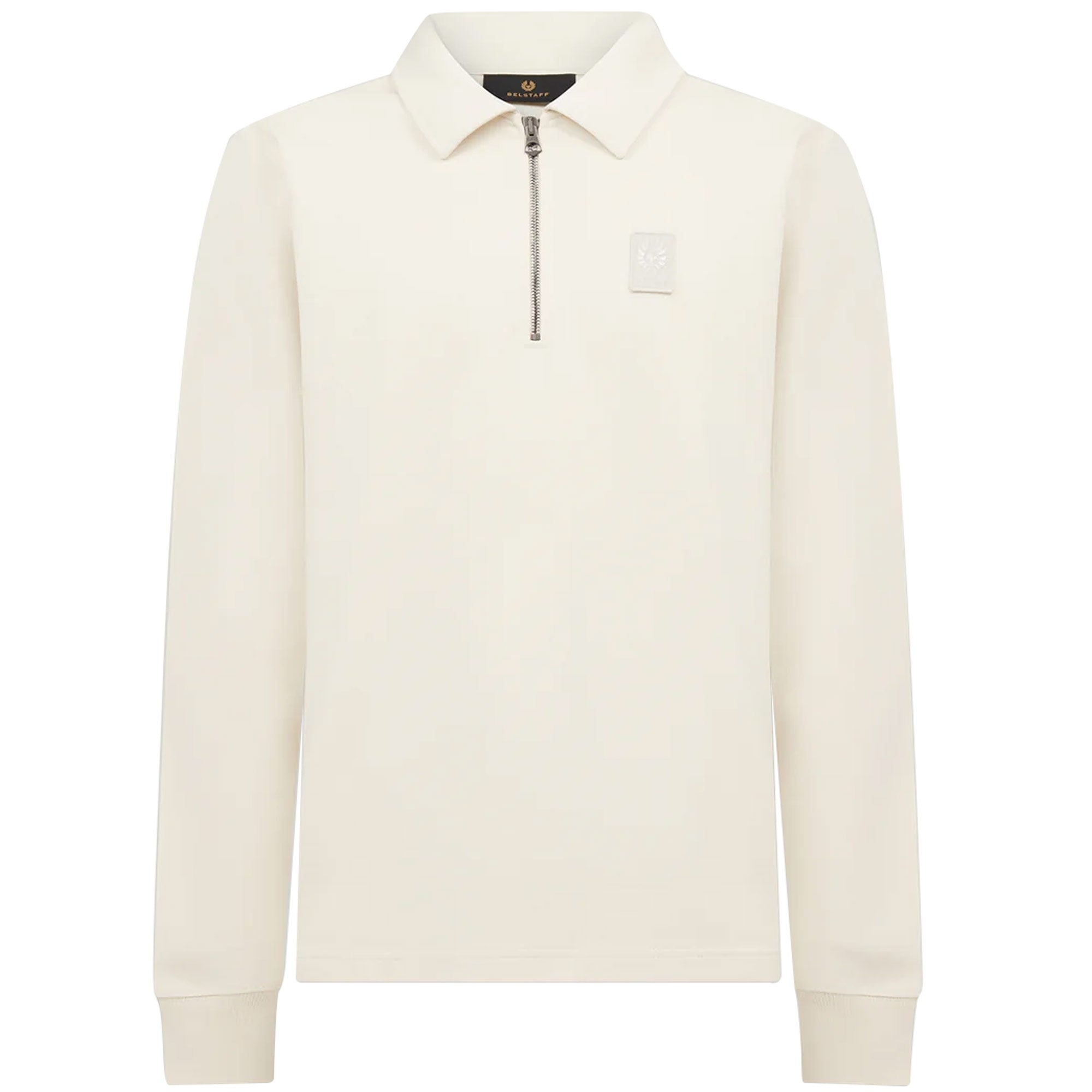 Belstaff Curator Collared Sweatshirt - Silver Birch