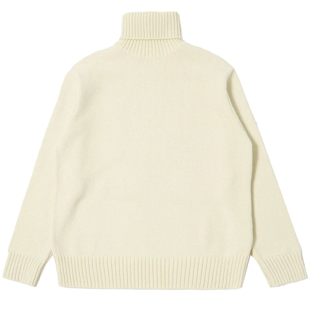 Universal Works Roll Neck Jumper - Ecru