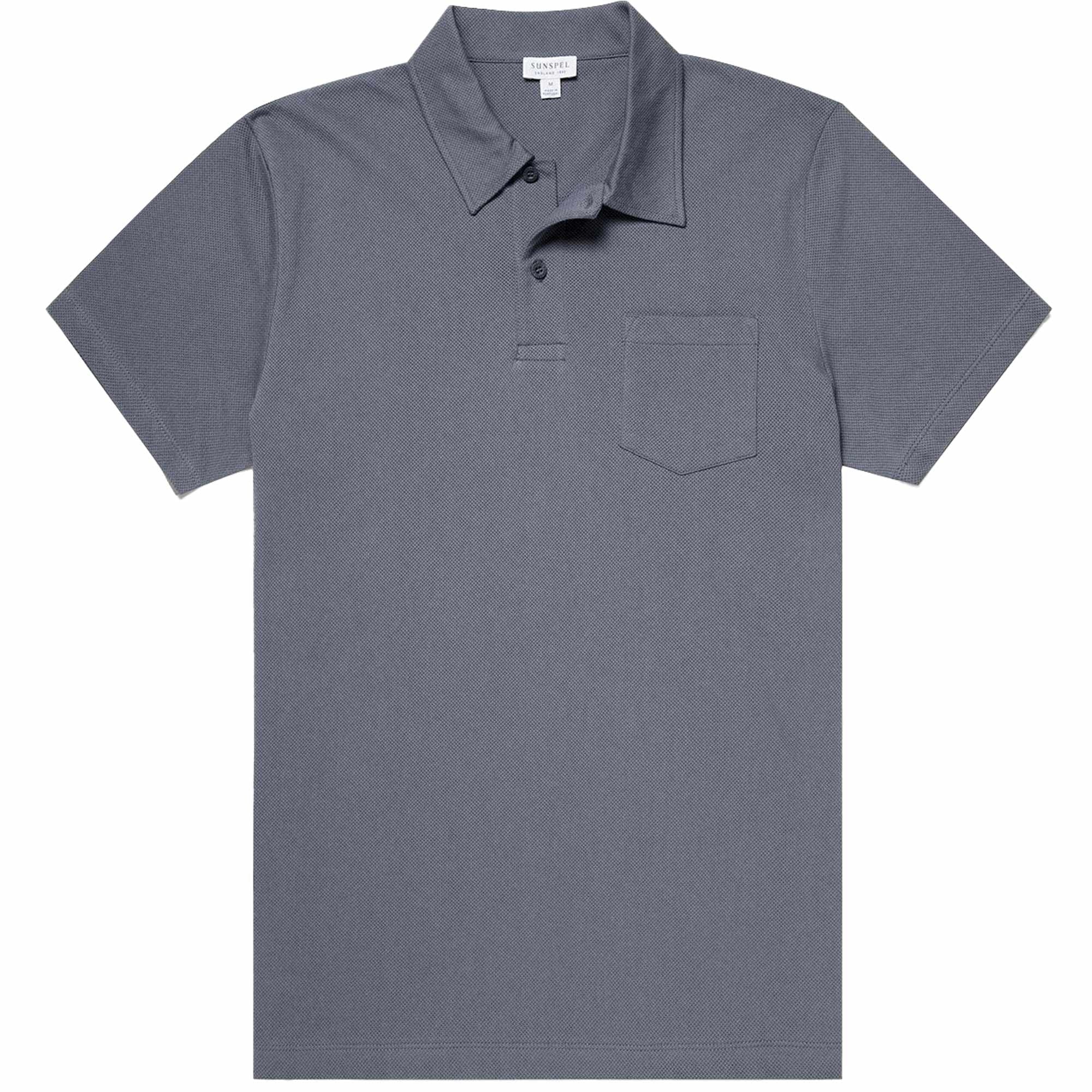 Riviera Polo Shirt - Slate Blue