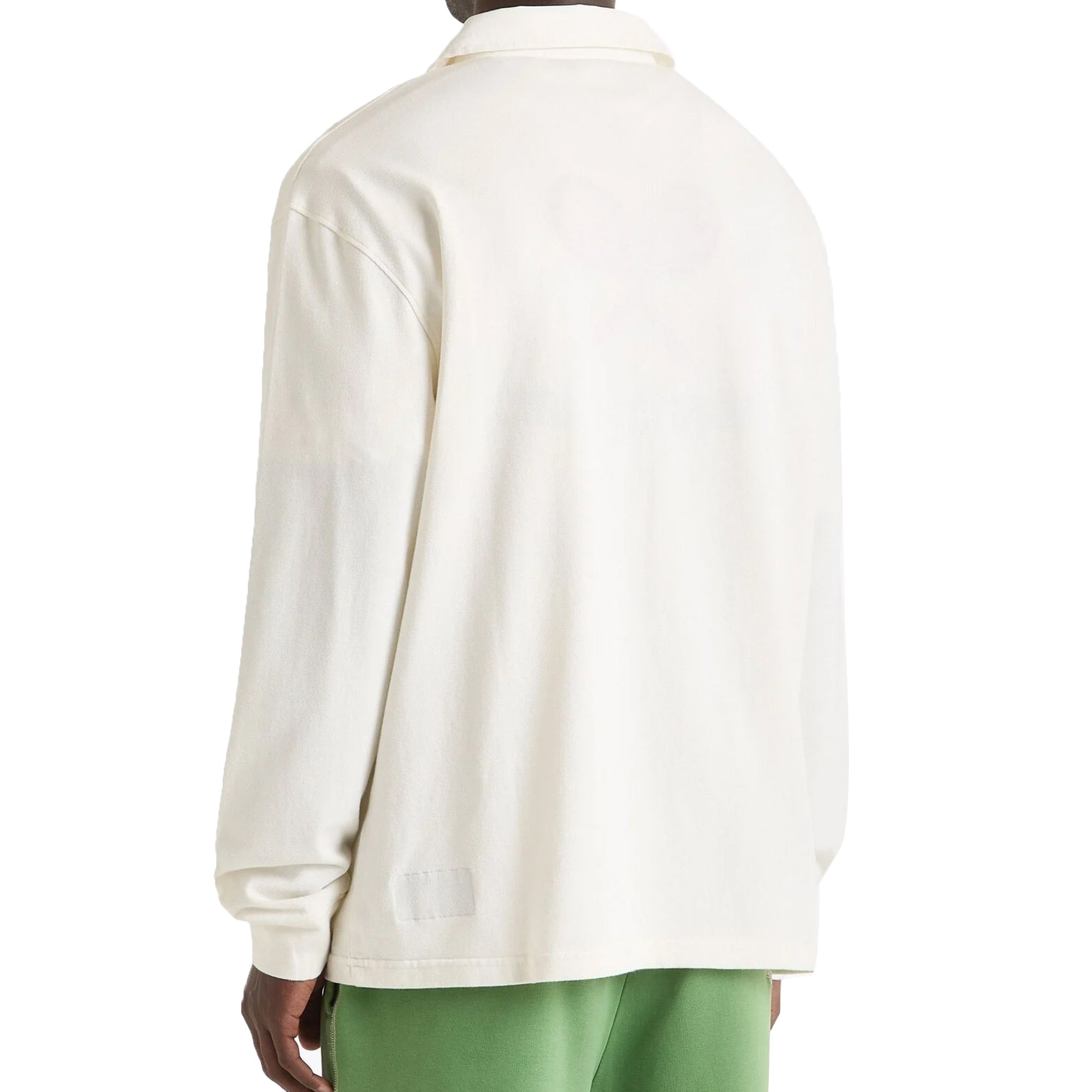 x Palmes Polo Long Sleeve Legacy - Snow White
