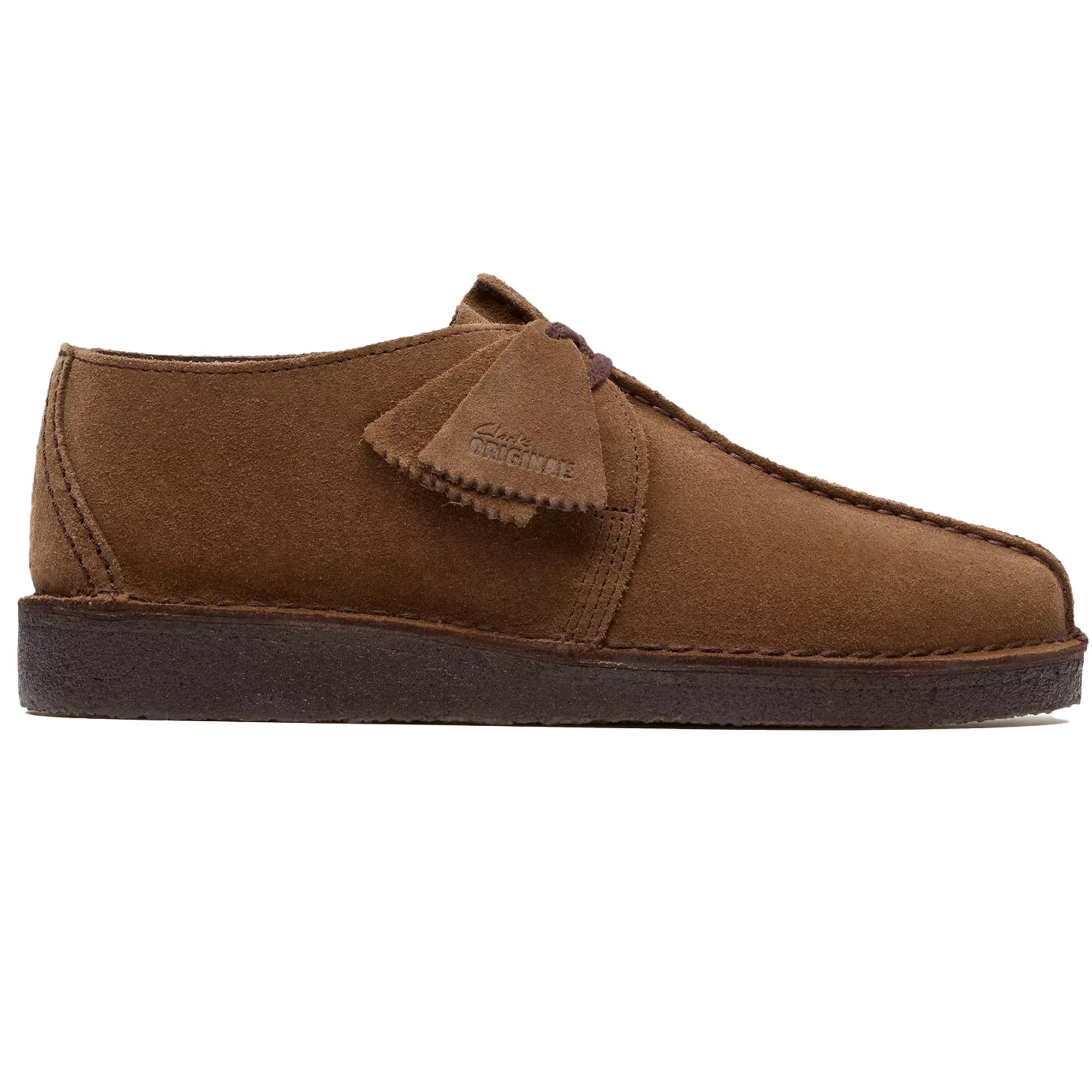 Clarks Originals Desert Trek - Brown Suede – Stuarts London