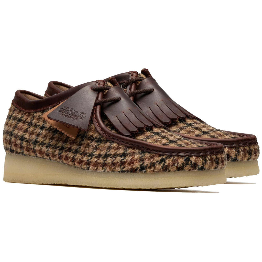 Wallabee x Harris Tweed - Brown
