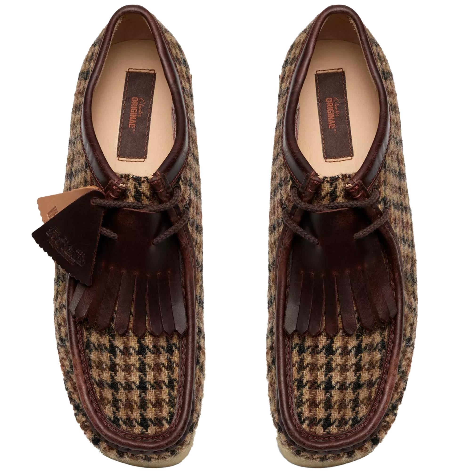 Wallabee x Harris Tweed - Brown