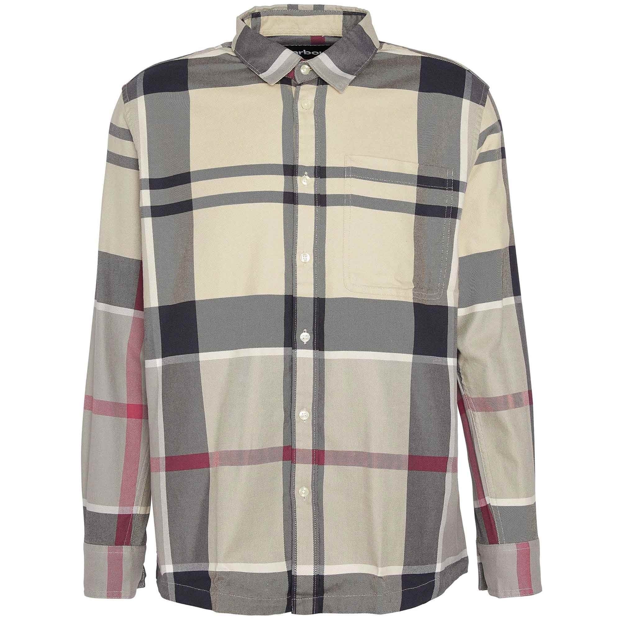 Barbour Renford Oversized Long-Sleeved Tartan Shirt - Dress Tartan