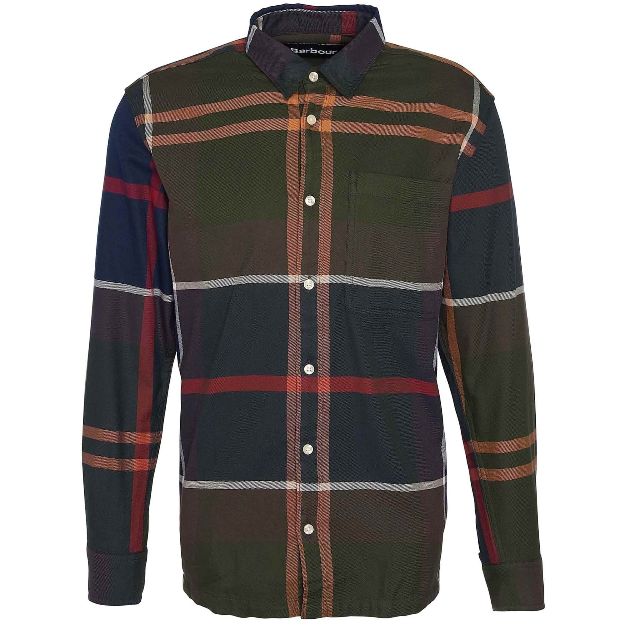 Barbour Renford Oversized Long-Sleeved Tartan Shirt - Classic Tartan