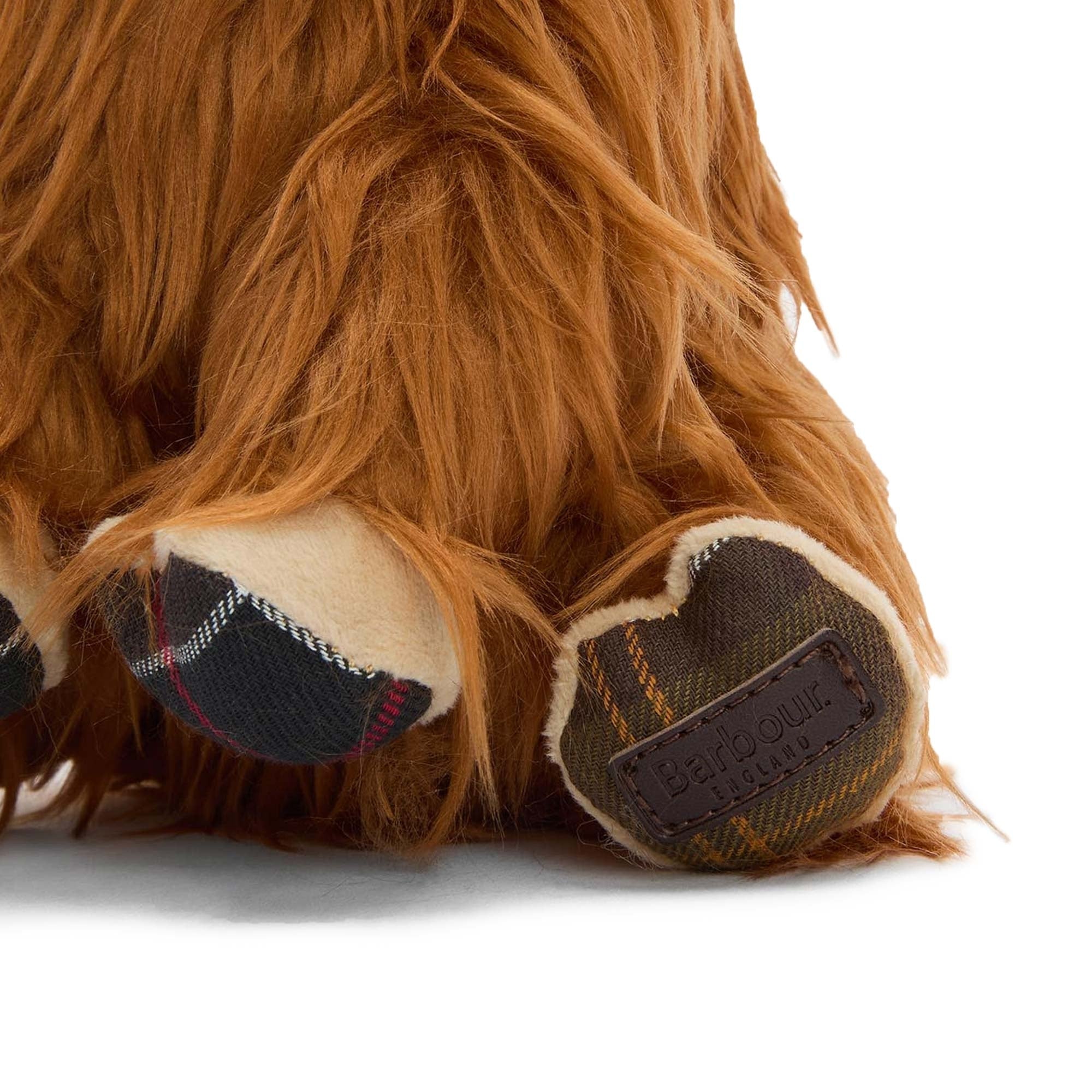 Barbour Highland Cow Dog Toy