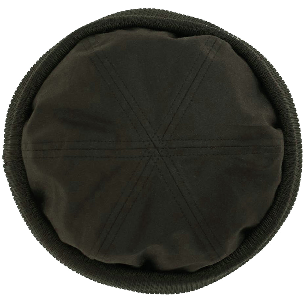 Barbour Oakmoor Waxed Docker Hat - Olive