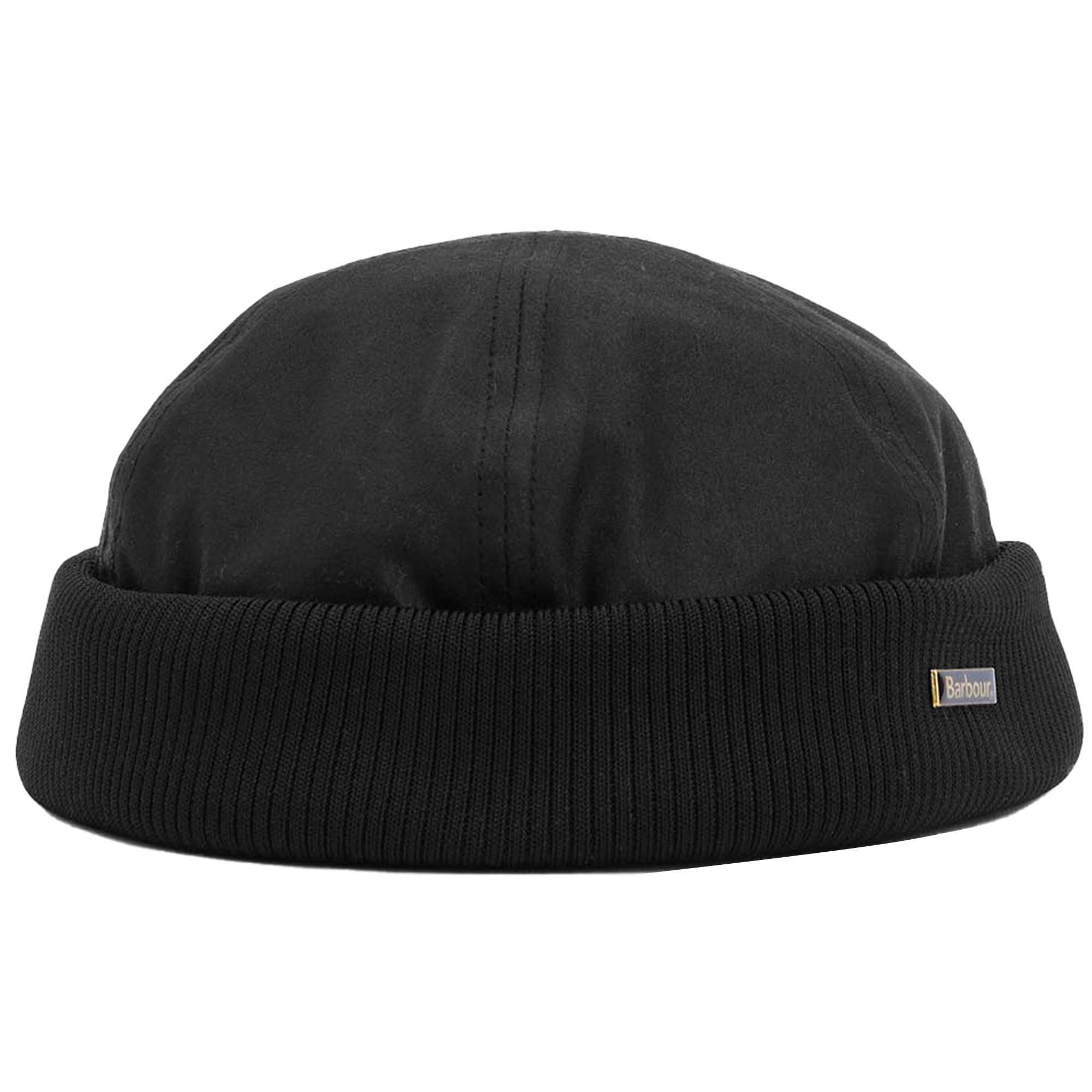Barbour Oakmoor Waxed Docker Hat - Black – Stuarts London