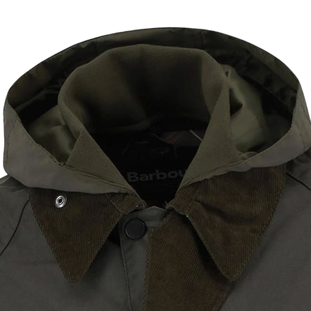 Barbour Modified Solway Waxed Jacket - Olive