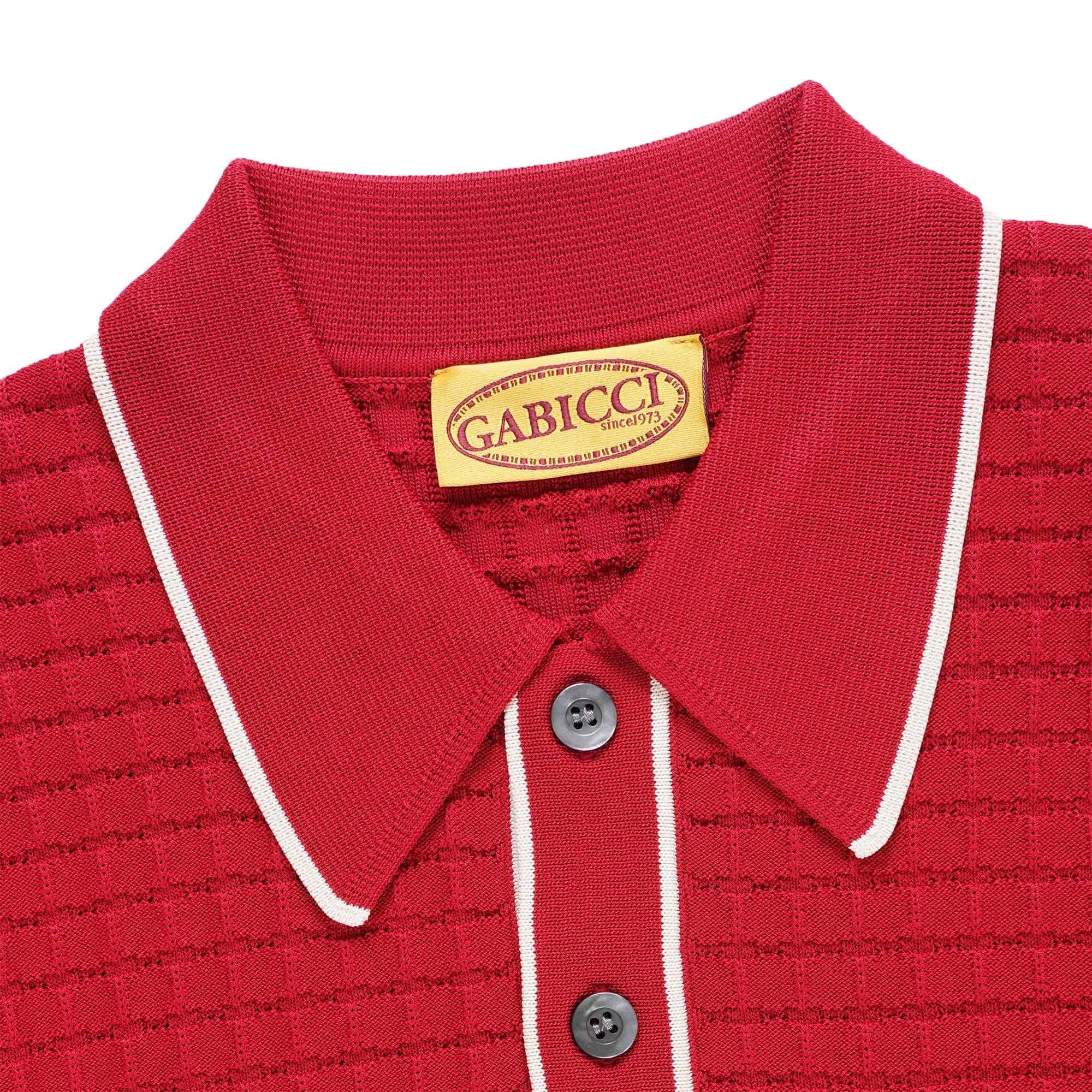 Roy Polo Shirt - Cherry