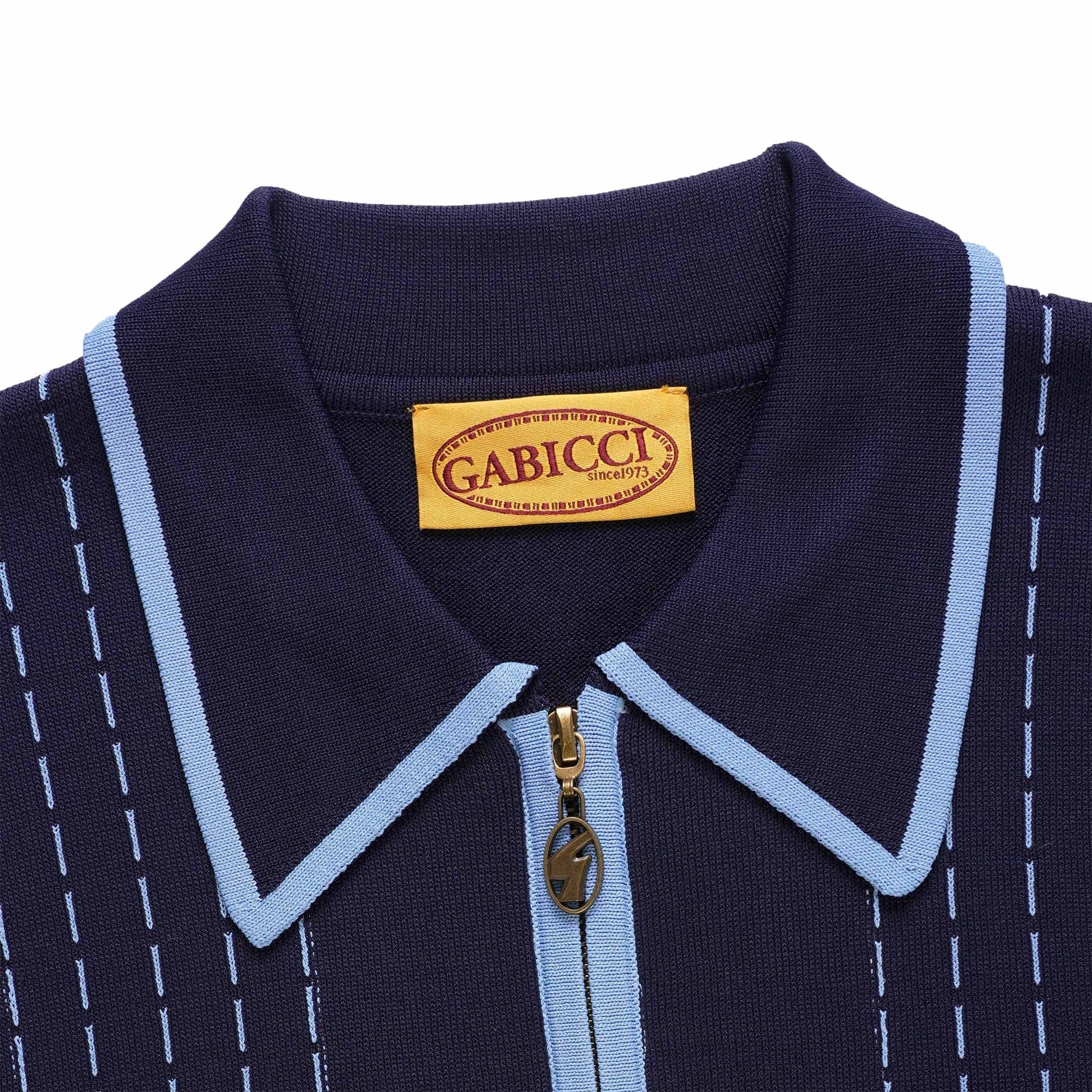 Gabicci Vintage Darron Polo Shirt - Navy