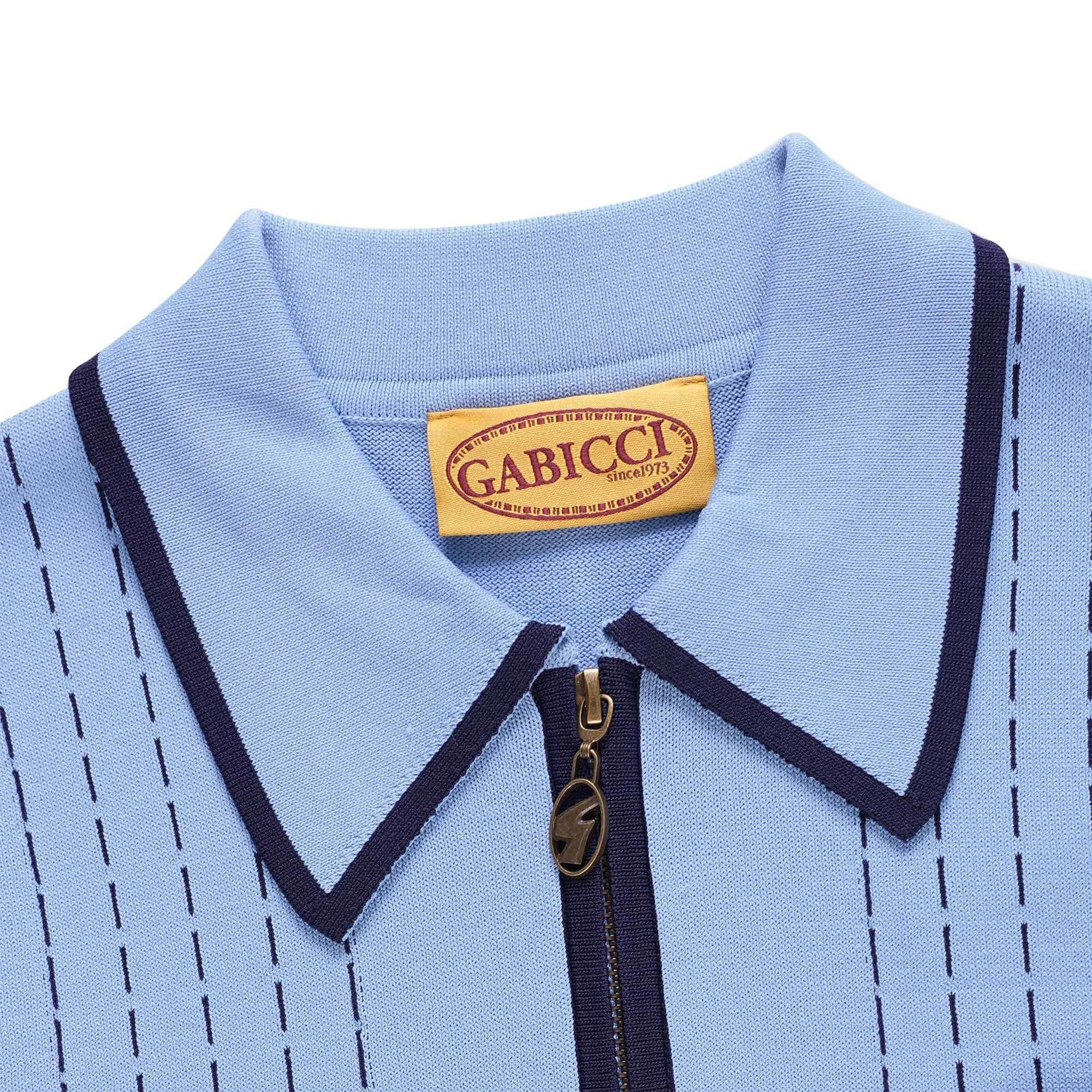 Gabicci Vintage Darron Polo Shirt - Iceberg