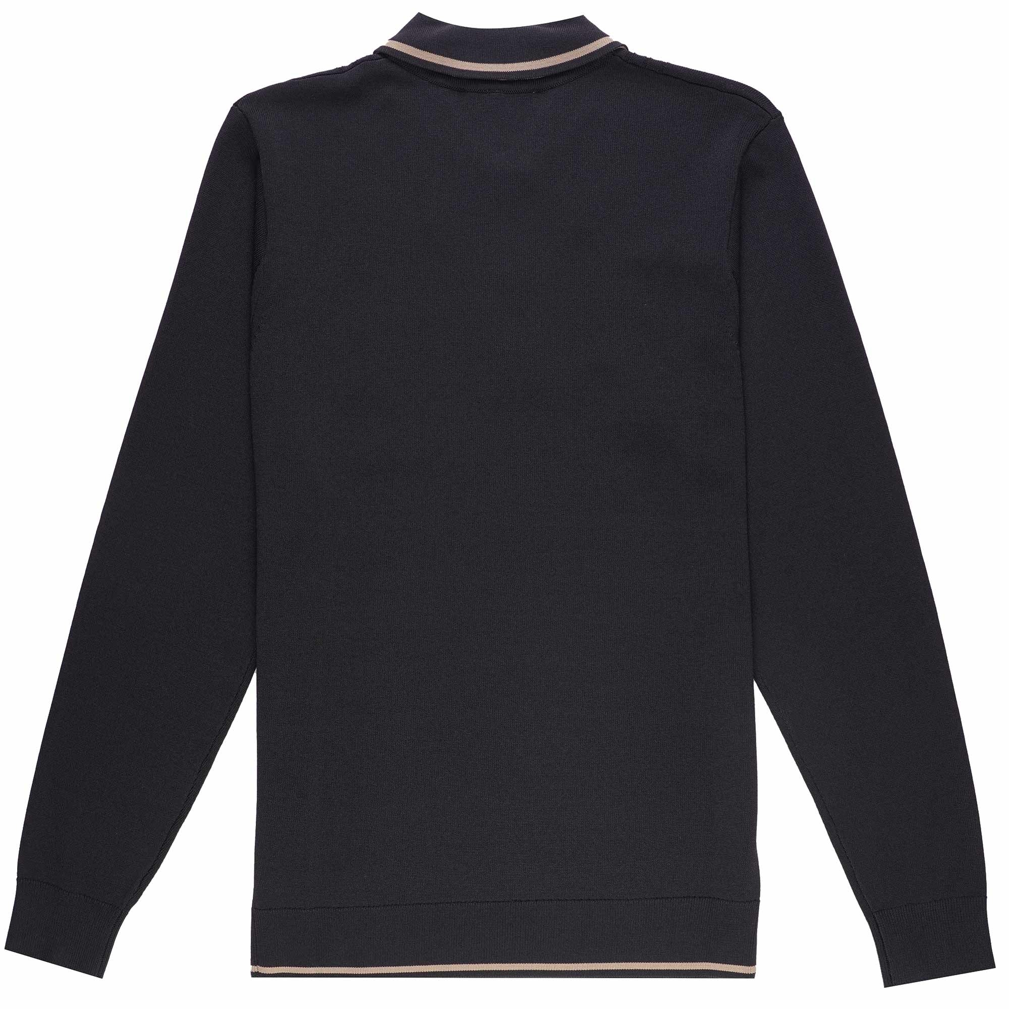 Gabicci Vintage Ned Polo Shirt - Black