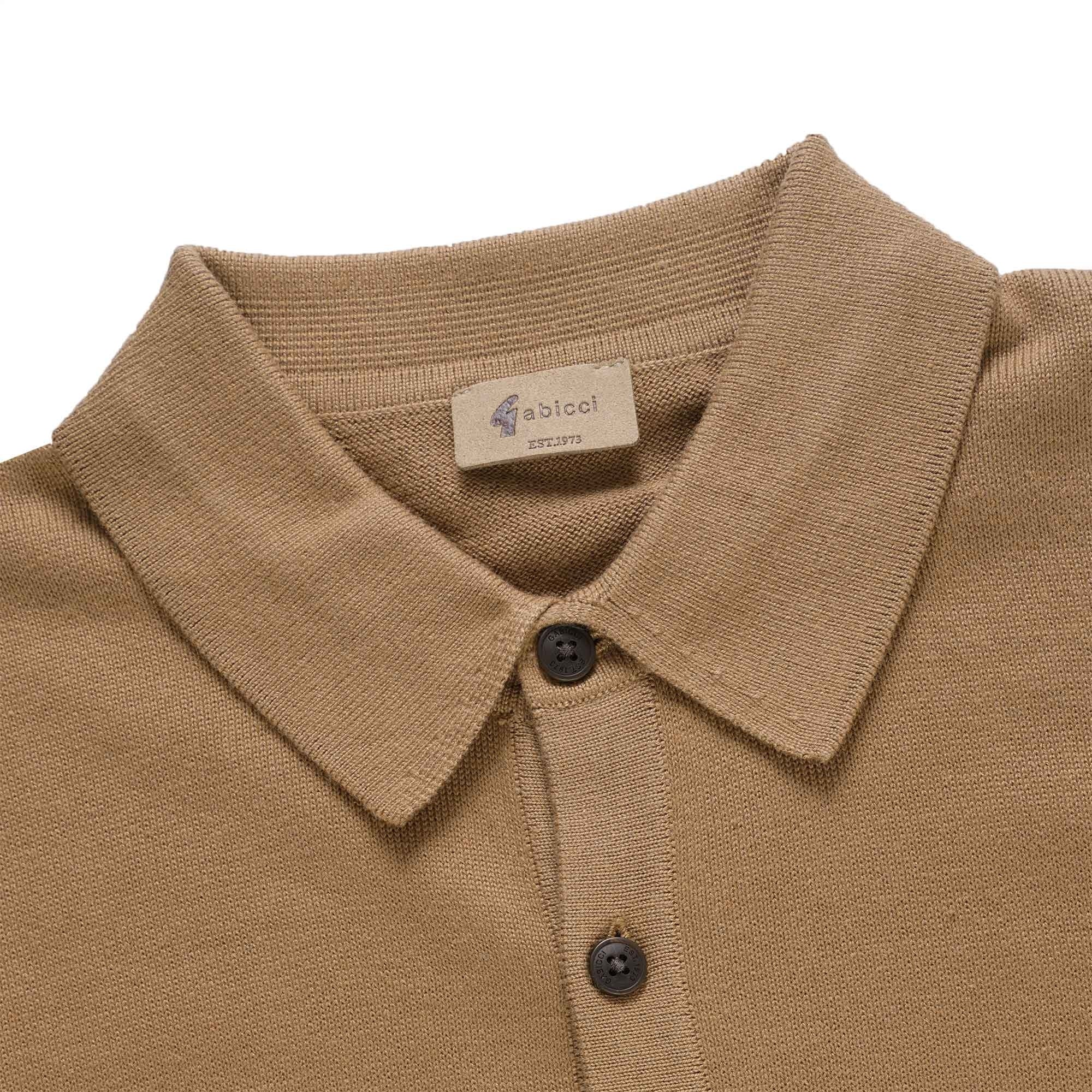 Gabicci Vintage Jackson Polo Shirt - Nutmeg