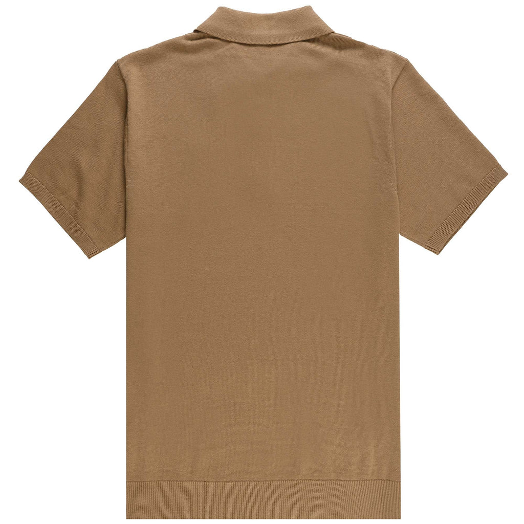 Gabicci Vintage Jackson Polo Shirt - Nutmeg