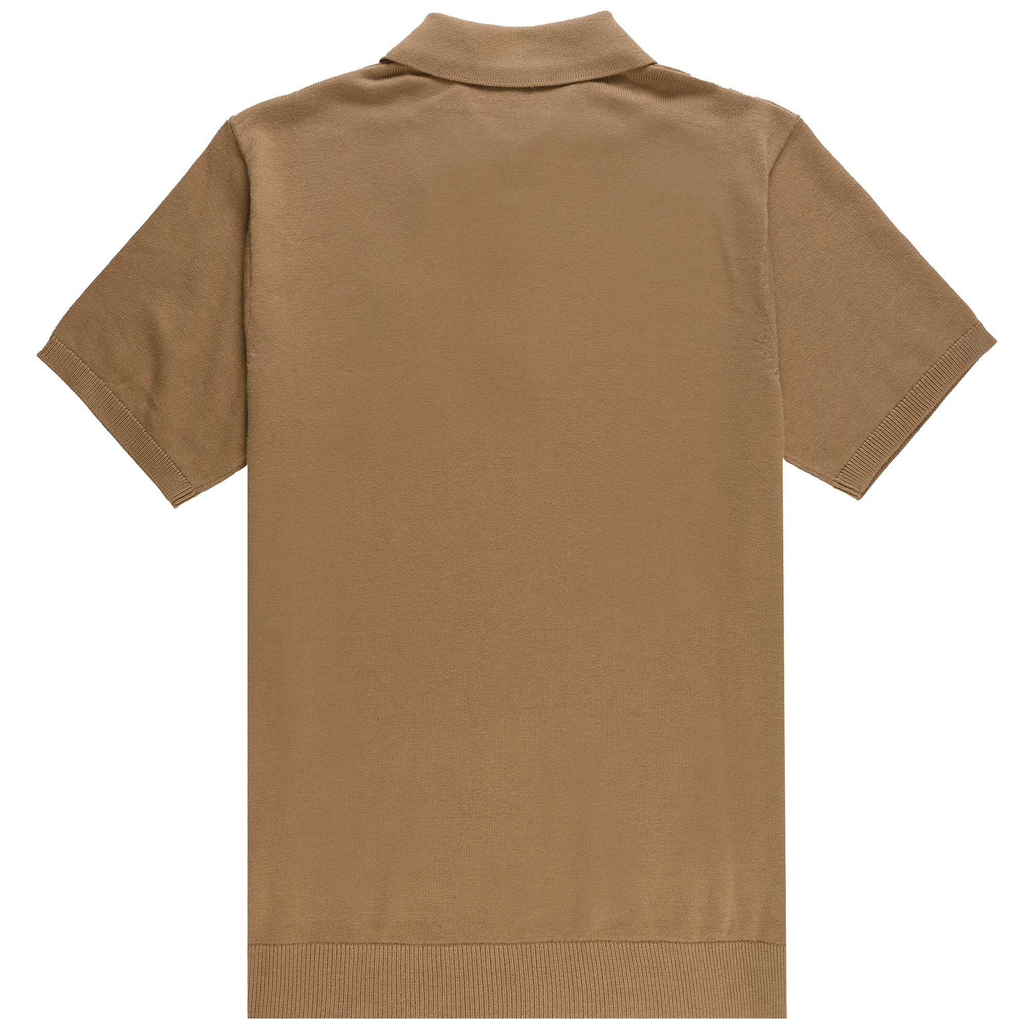 Gabicci Vintage Jackson Polo Shirt - Nutmeg