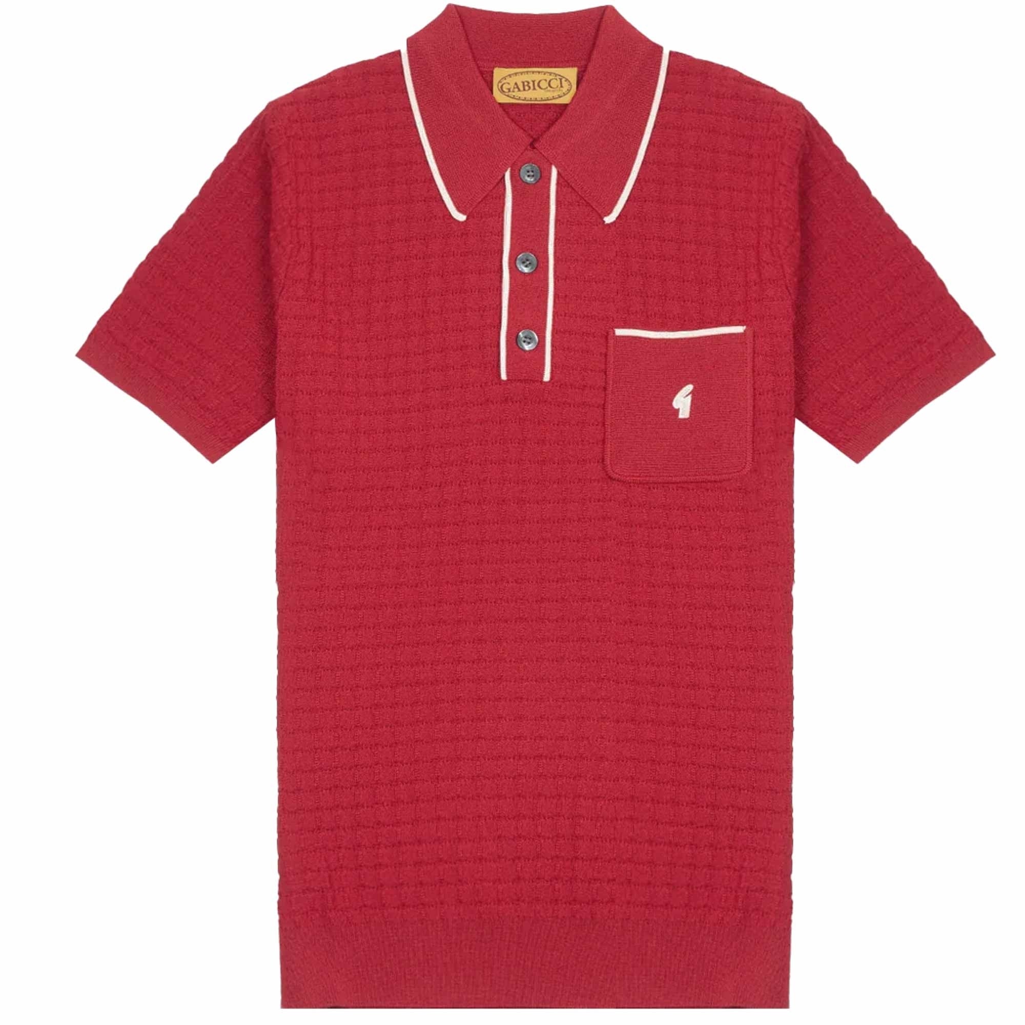 Roy Polo Shirt - Cherry