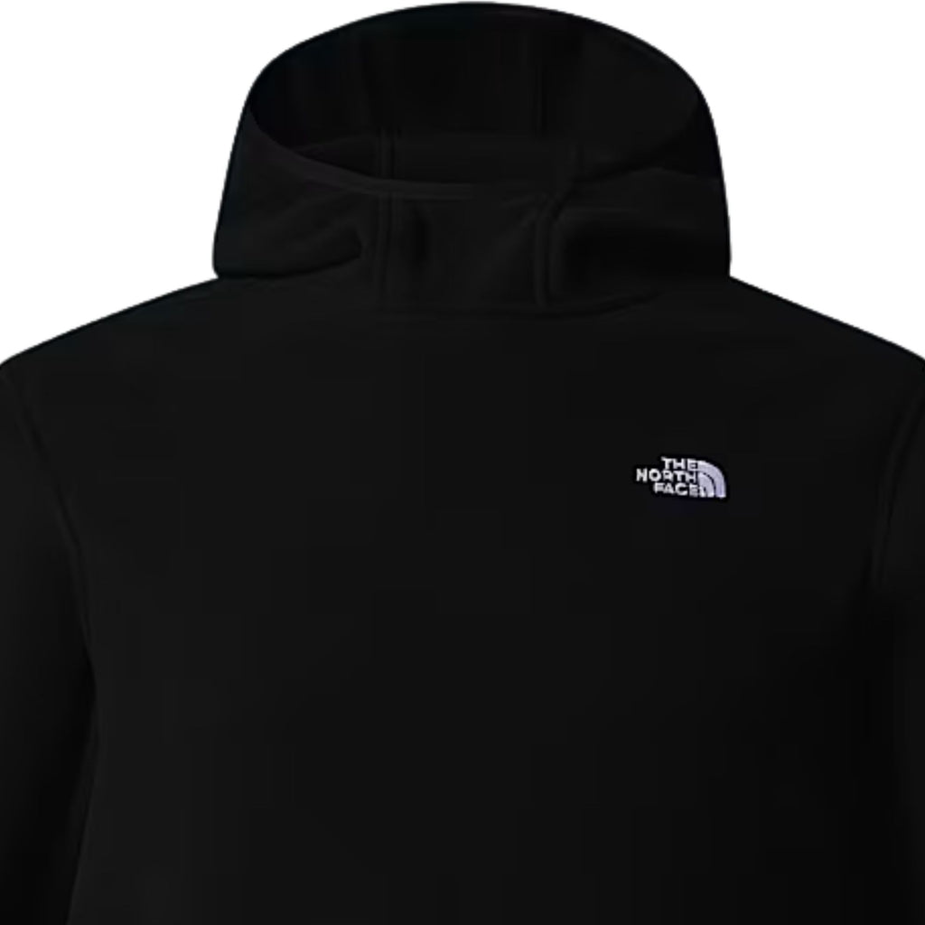 The North Face Glacier Hooded Pullover Fleece - Black