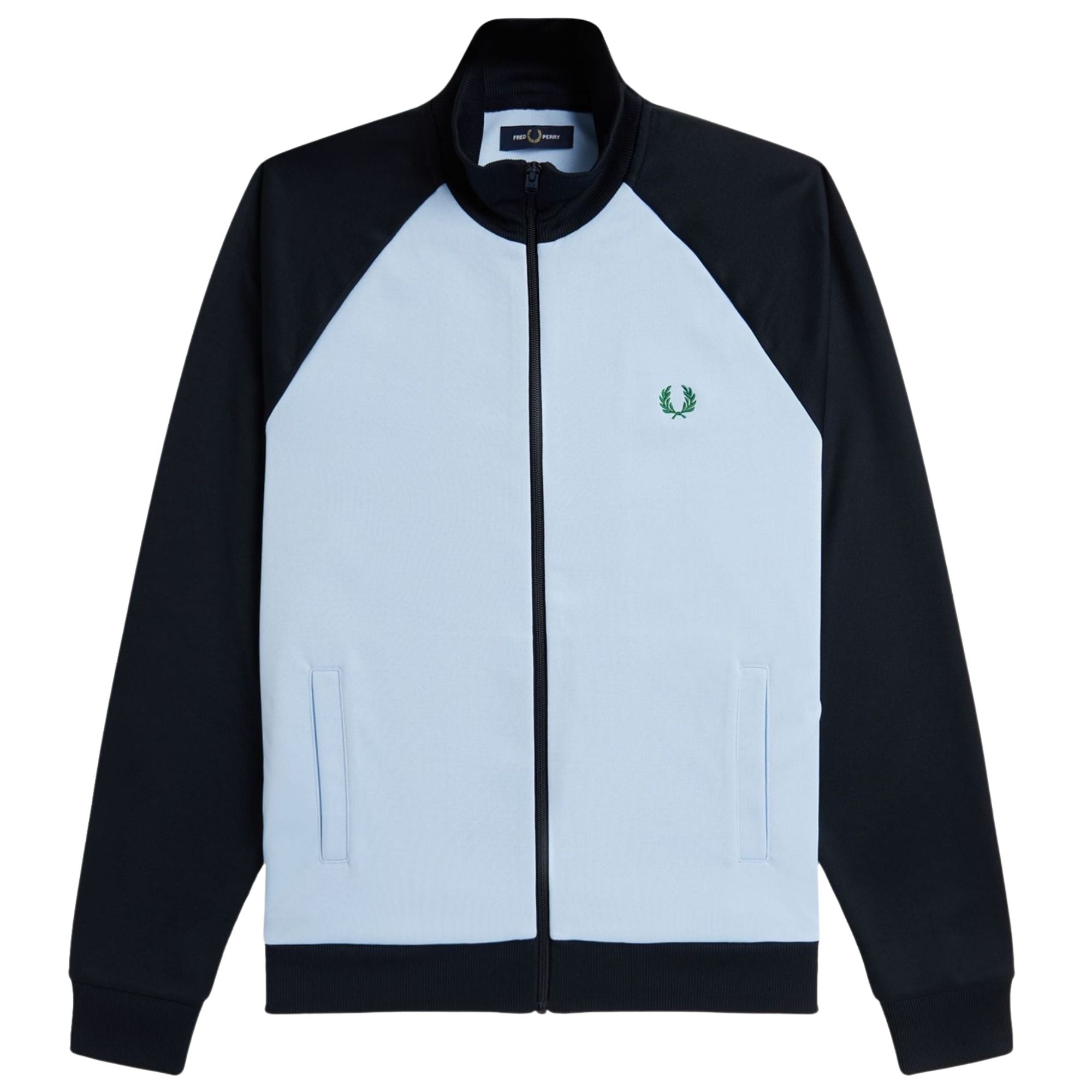 新品 Stussy × Fred Perry Track Jacket Lサイズ Stussy x Fred Perry, Blue Zip-Up Tracksuit Top, 2015 | Depop