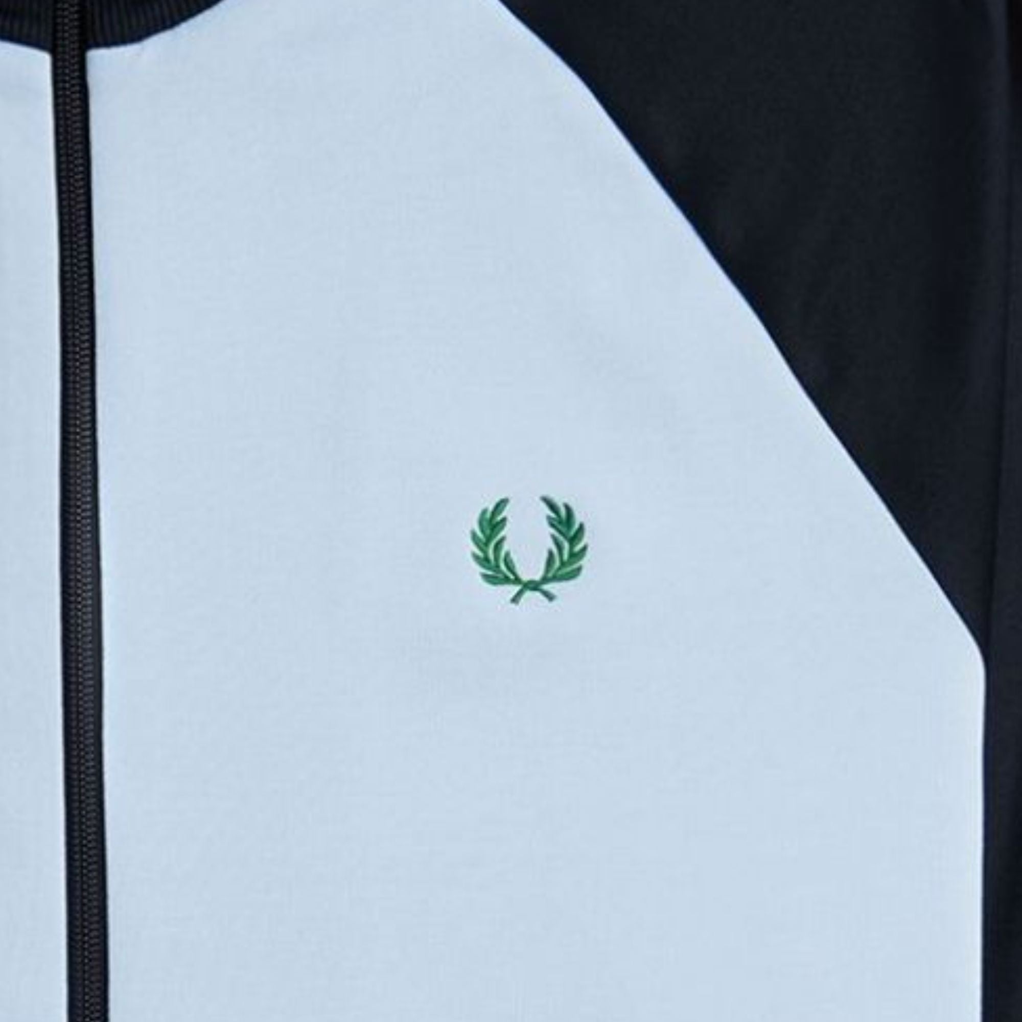 Fred Perry Contrast Sleeve Track Jacket - Blue